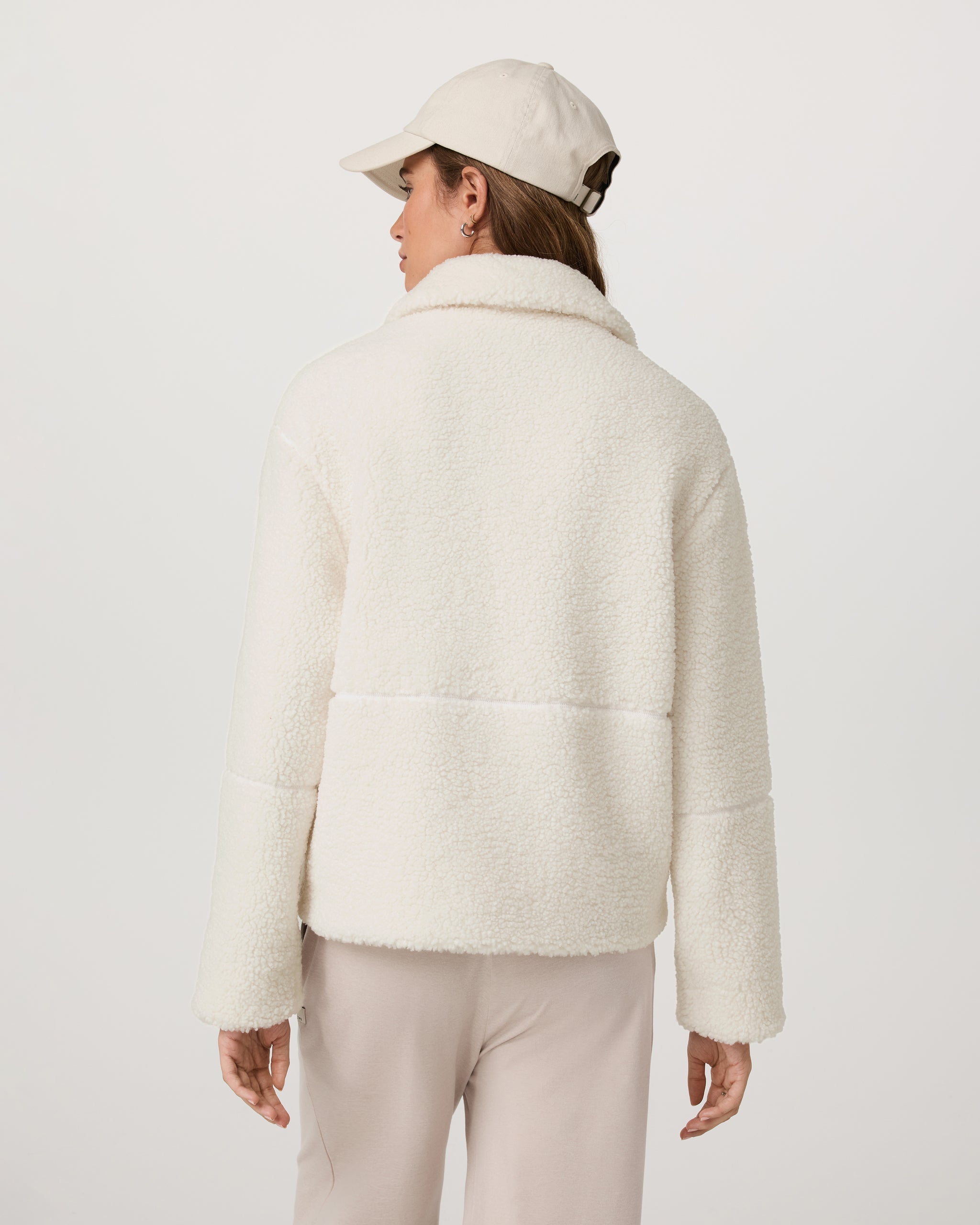Lou Full Zip Jacket | Marshmallow