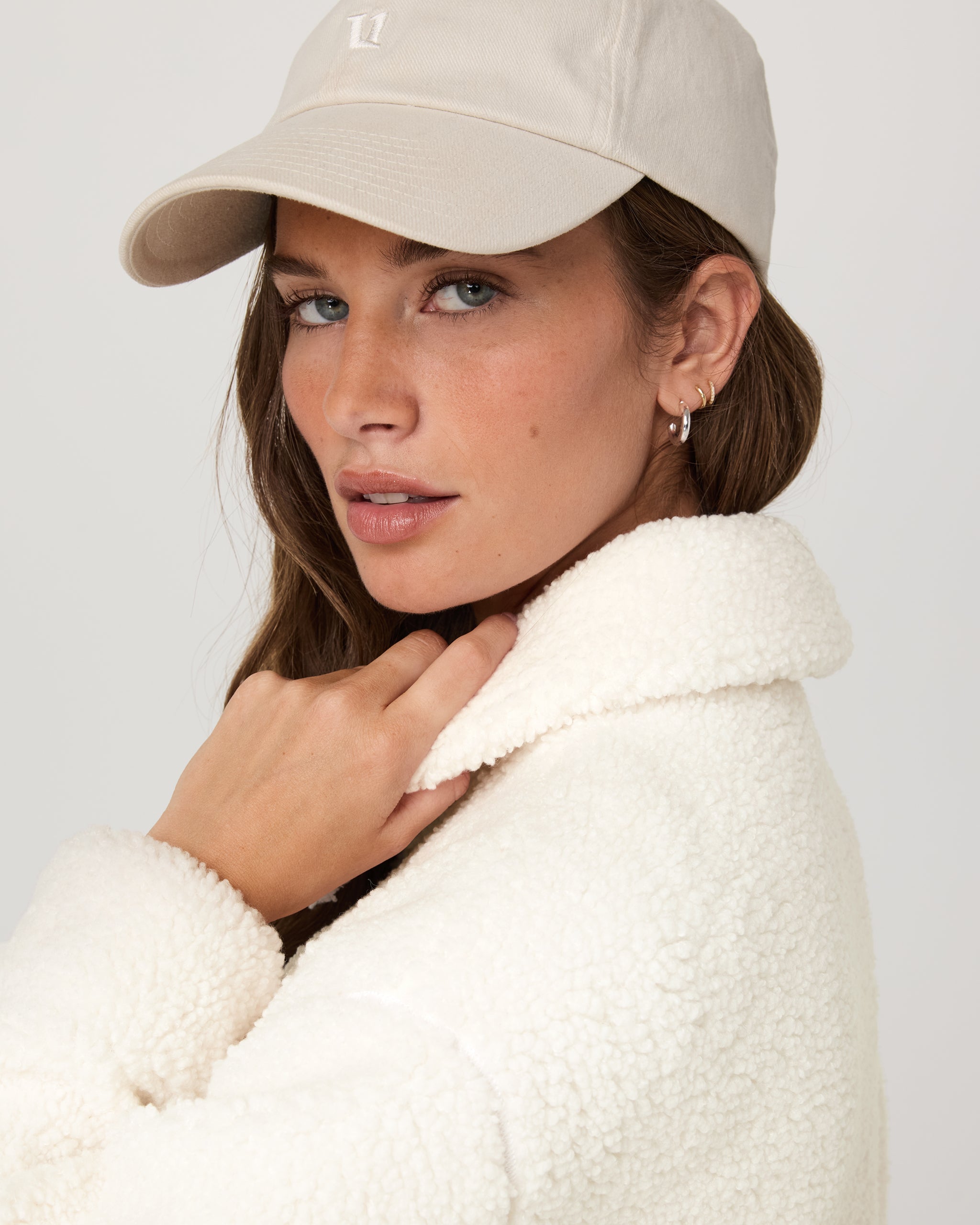 Lou Full Zip Jacket | Marshmallow