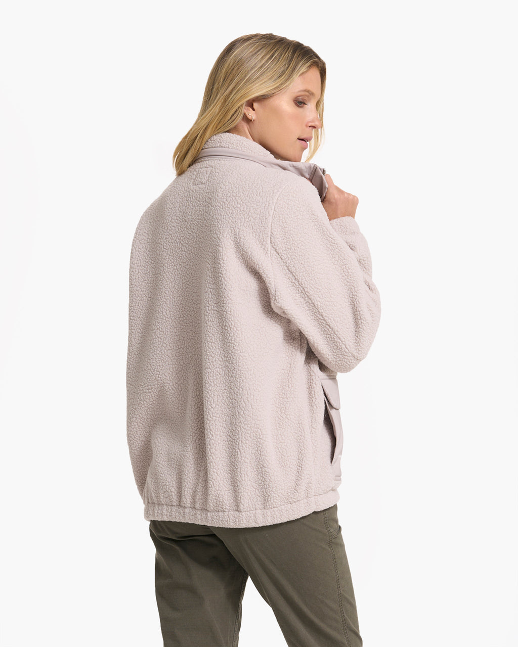 Utility Sherpa Jacket | Dark Salt