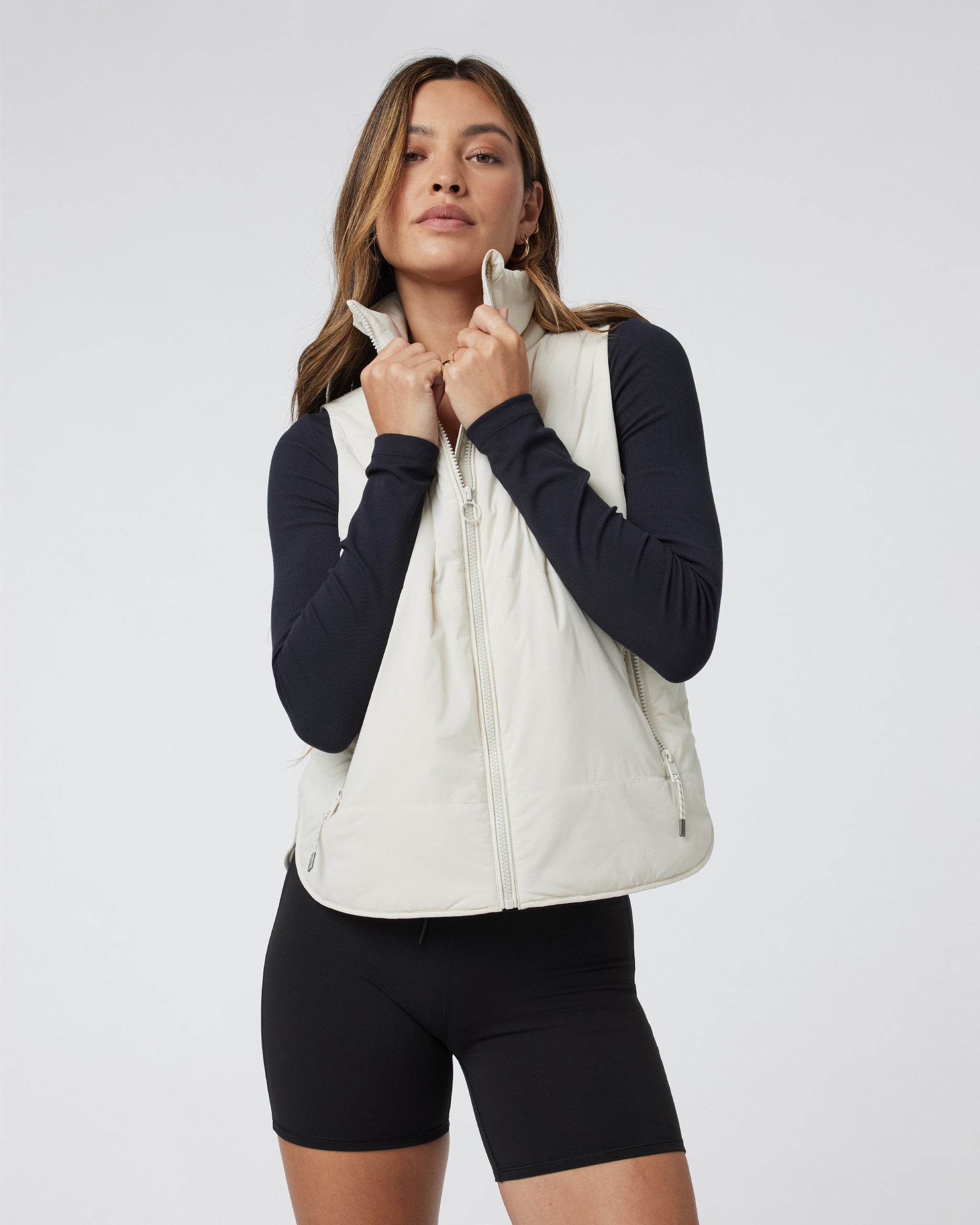 Canyon Insulated Vest | Bone