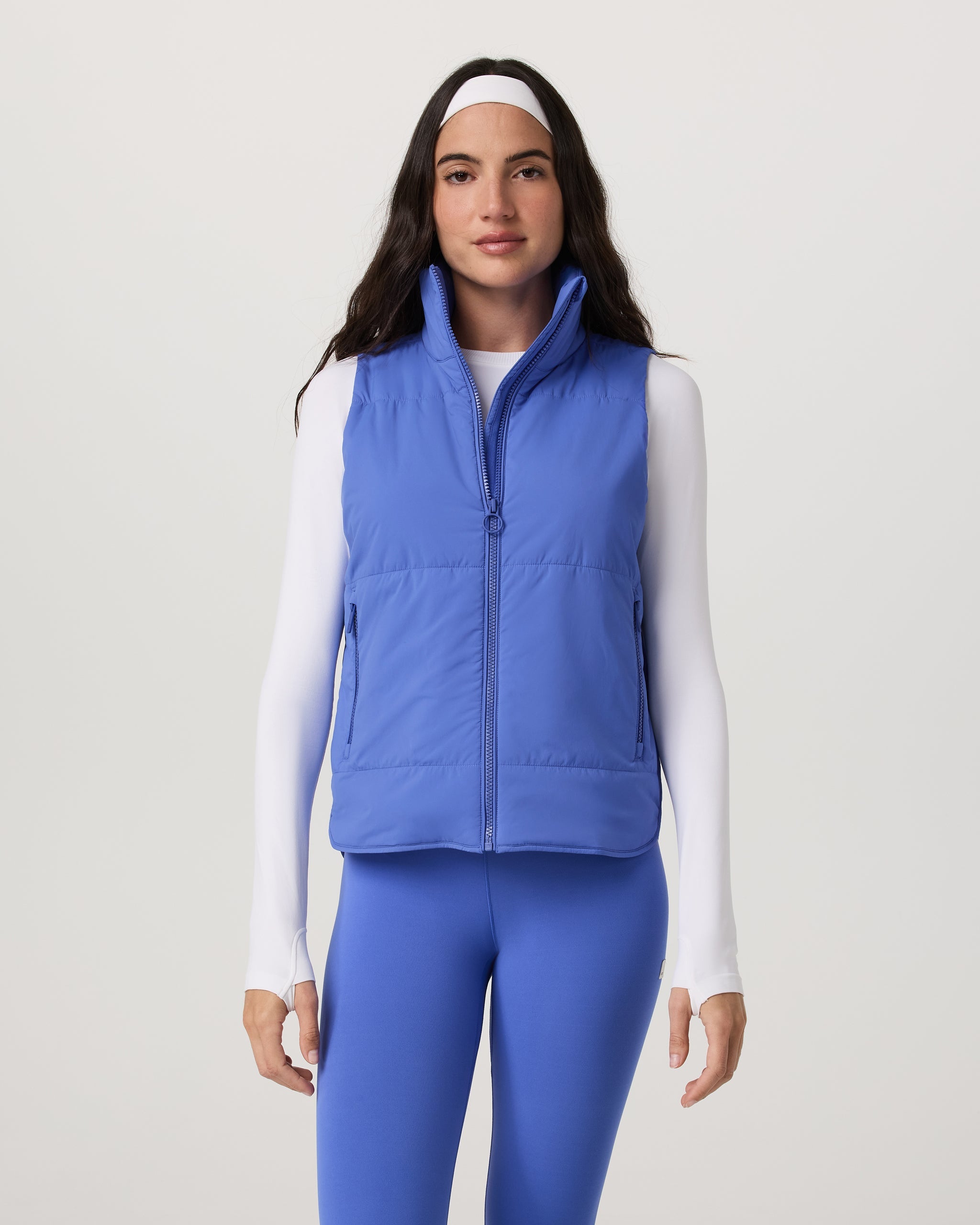 Canyon Insulated Vest | Bright Iris