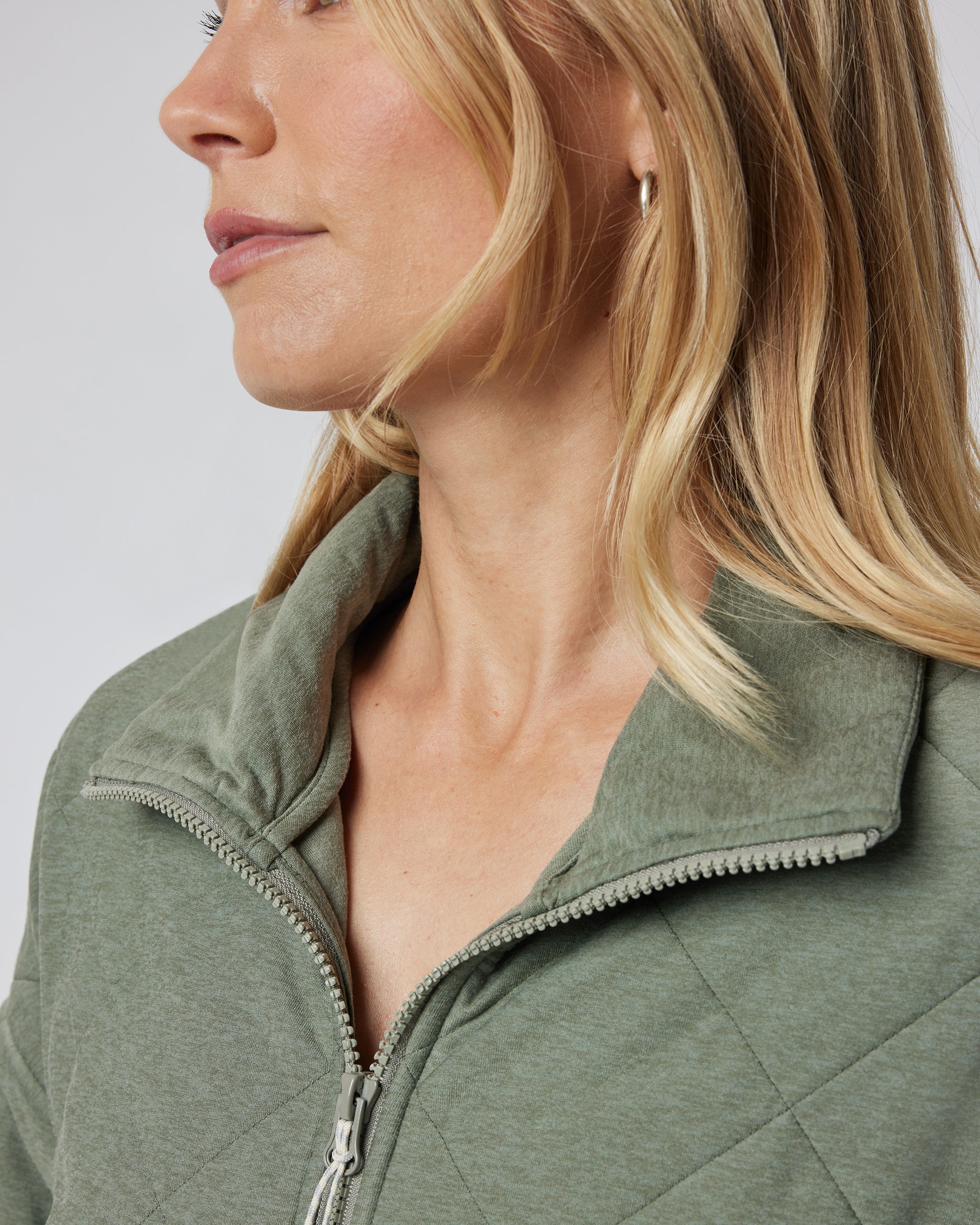 Halo Insulated Jacket | Pistachio Heather