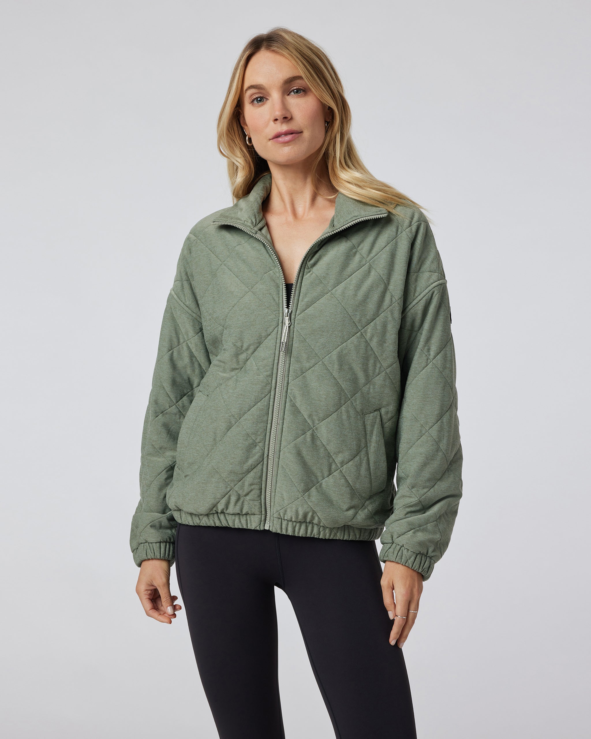 Halo Insulated Jacket | Pistachio Heather
