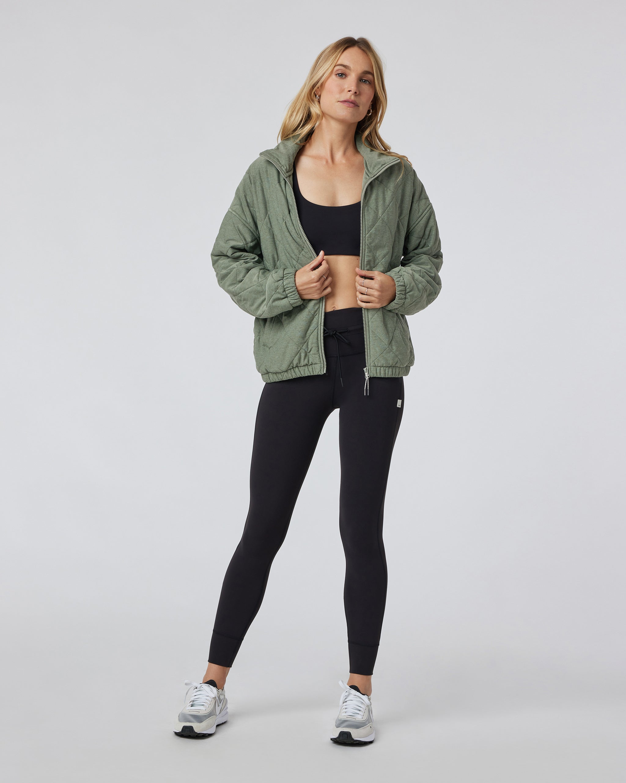 Halo Insulated Jacket | Pistachio Heather