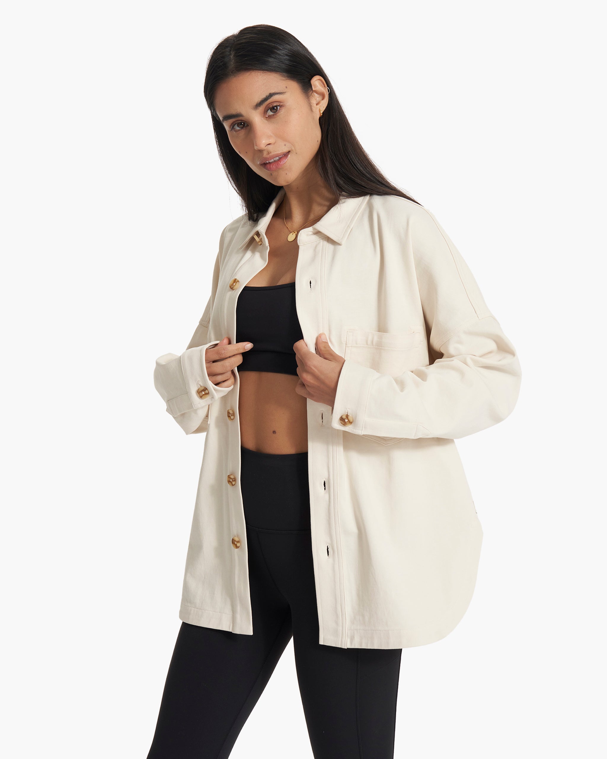 Mackenzie Shirt Jacket | Natural