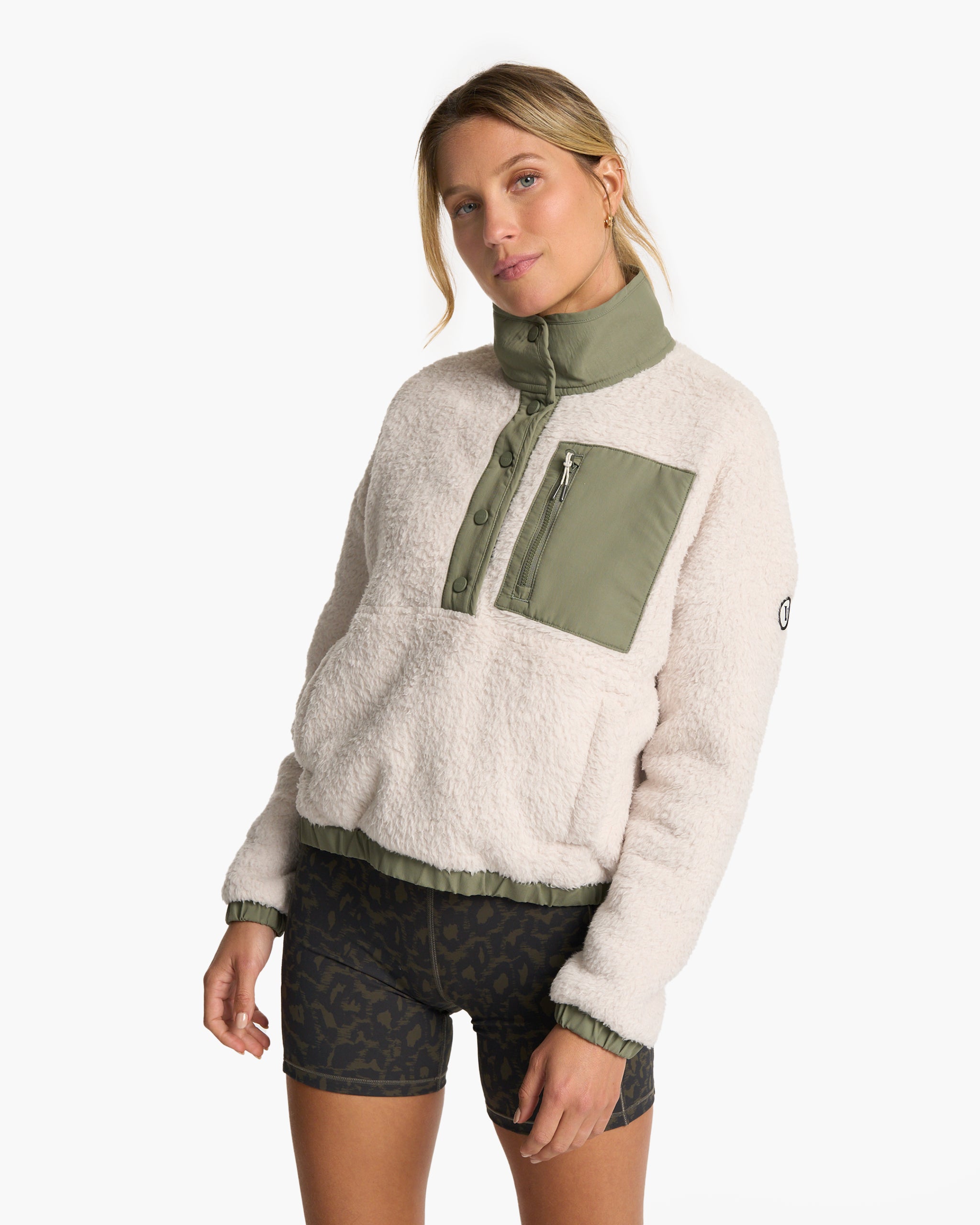 Cozy Sherpa Popover | Dune
