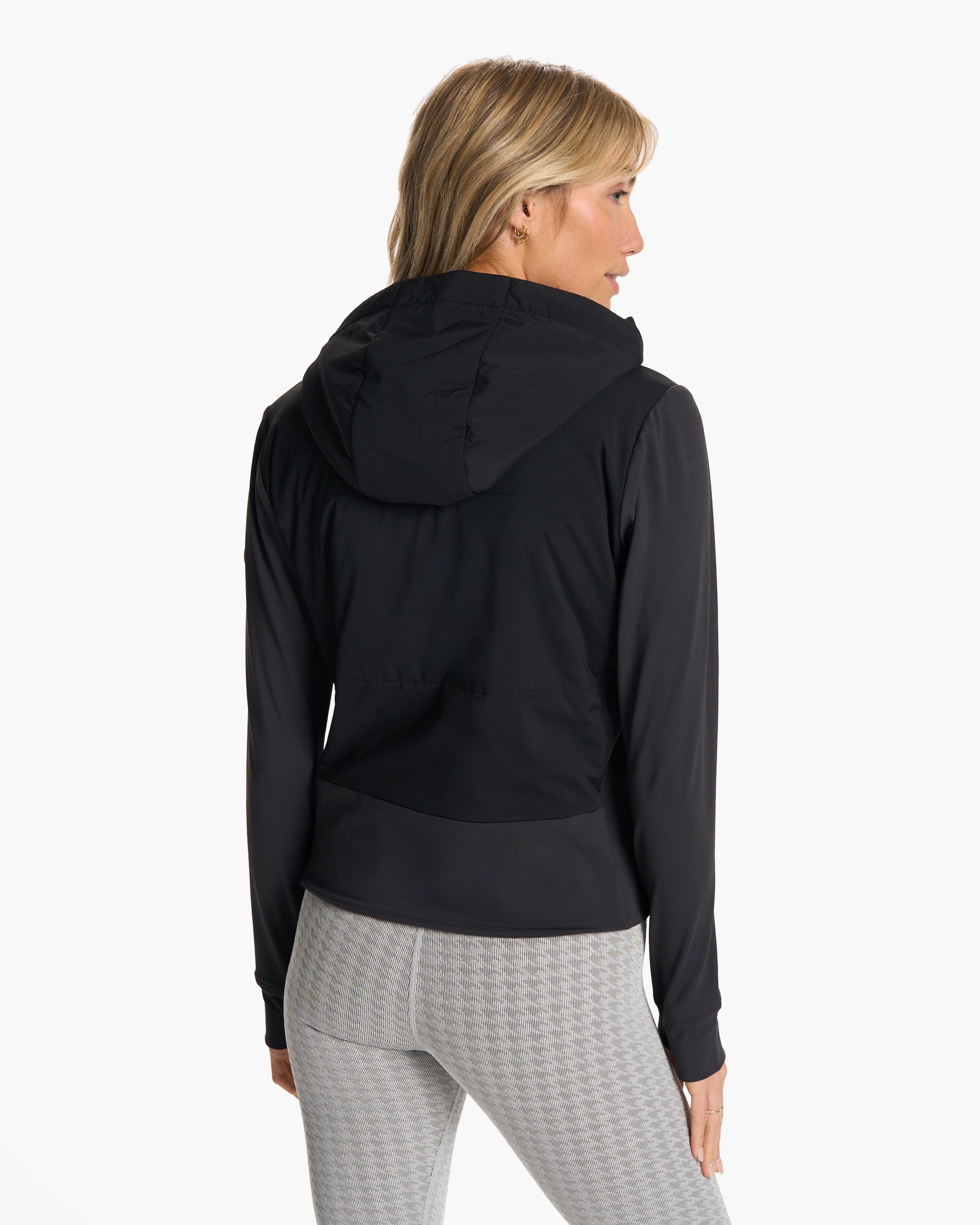 Chilled Out Full Zip | Washed Black