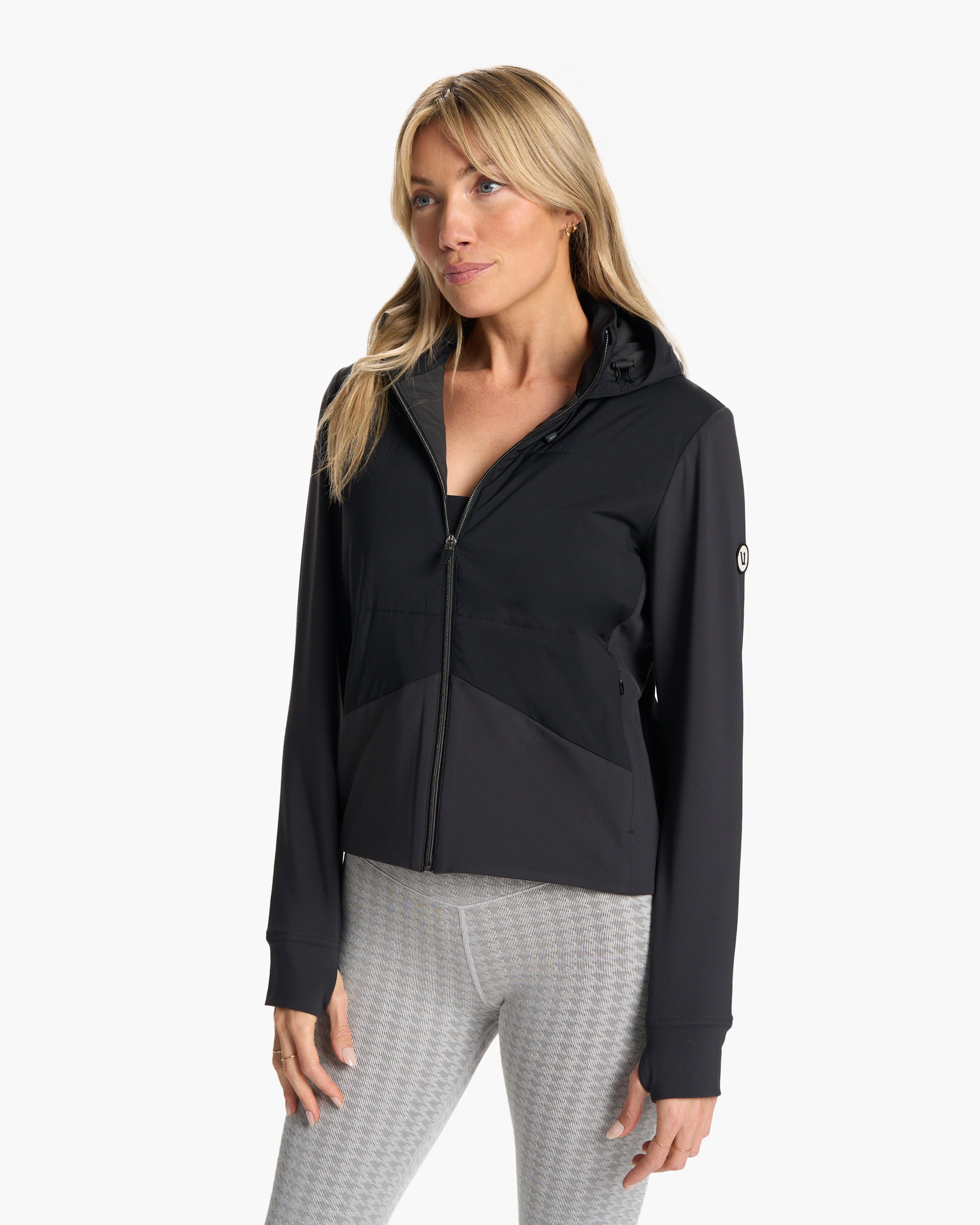 Chilled Out Full Zip | Washed Black