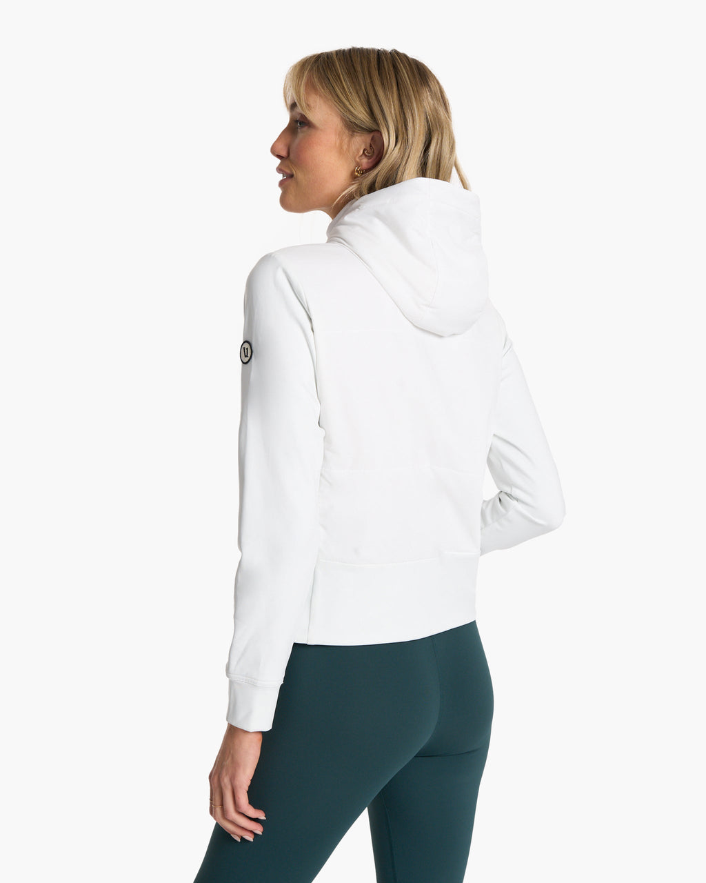 Chilled Out Full Zip | White