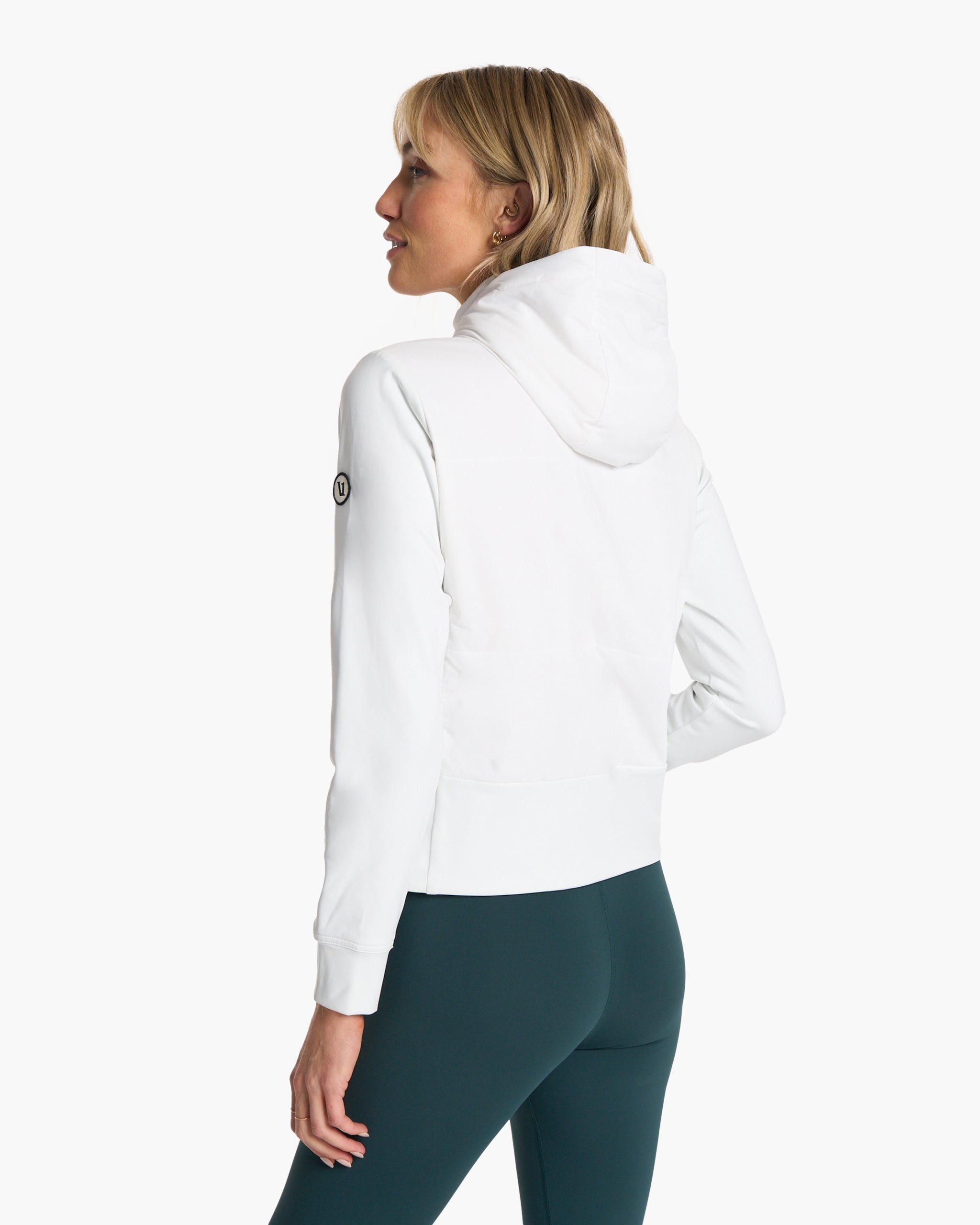 Chilled Out Full Zip | White