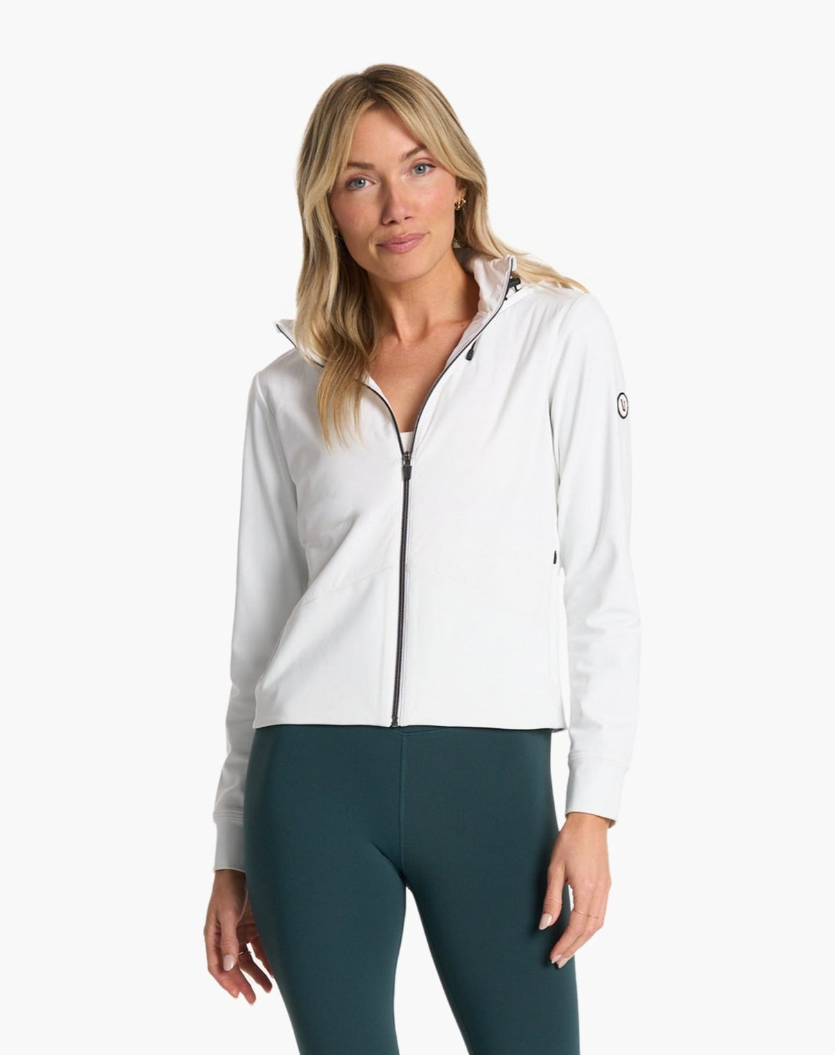 Chilled Out Full Zip | White