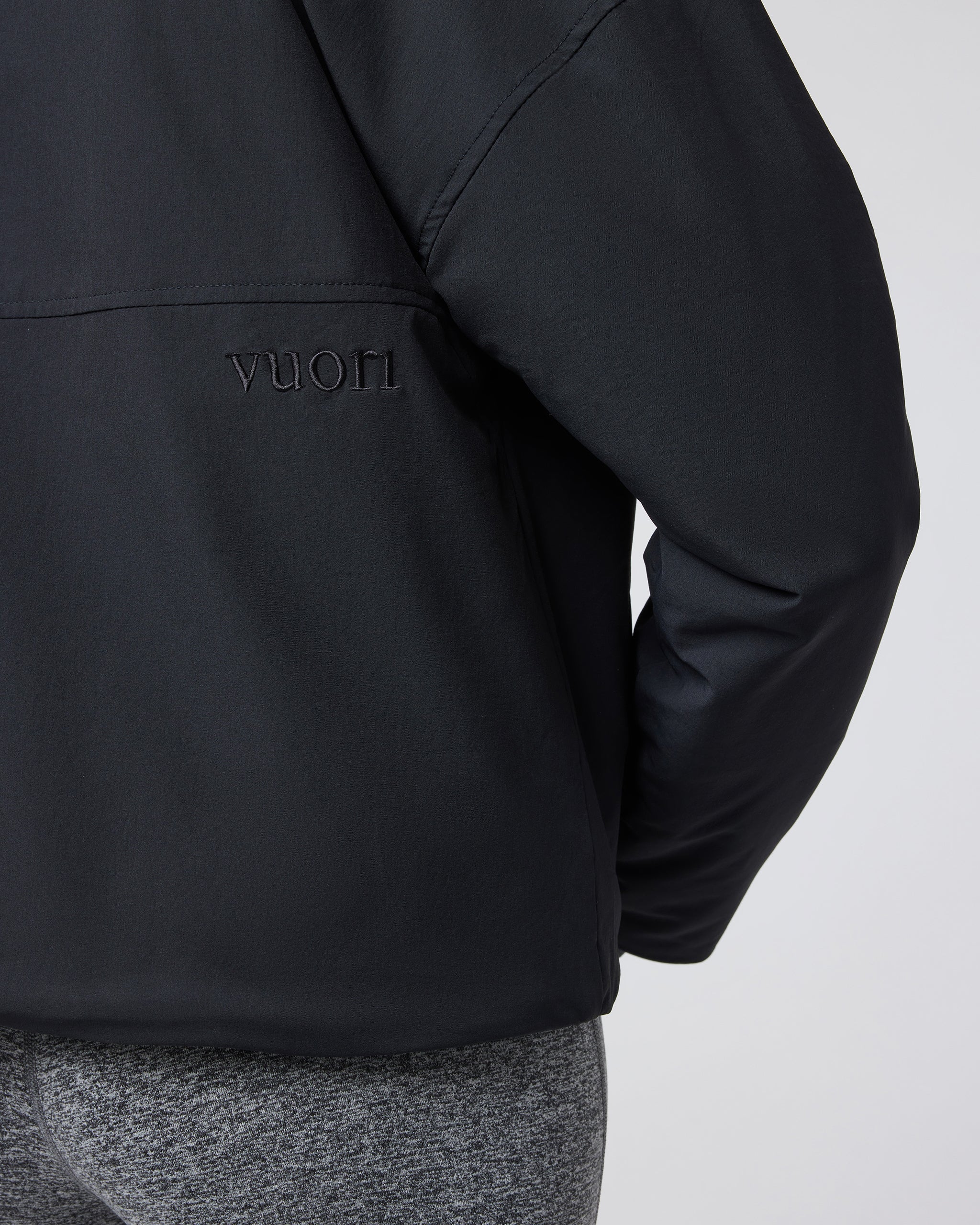 Sky Puffer Jacket | Black