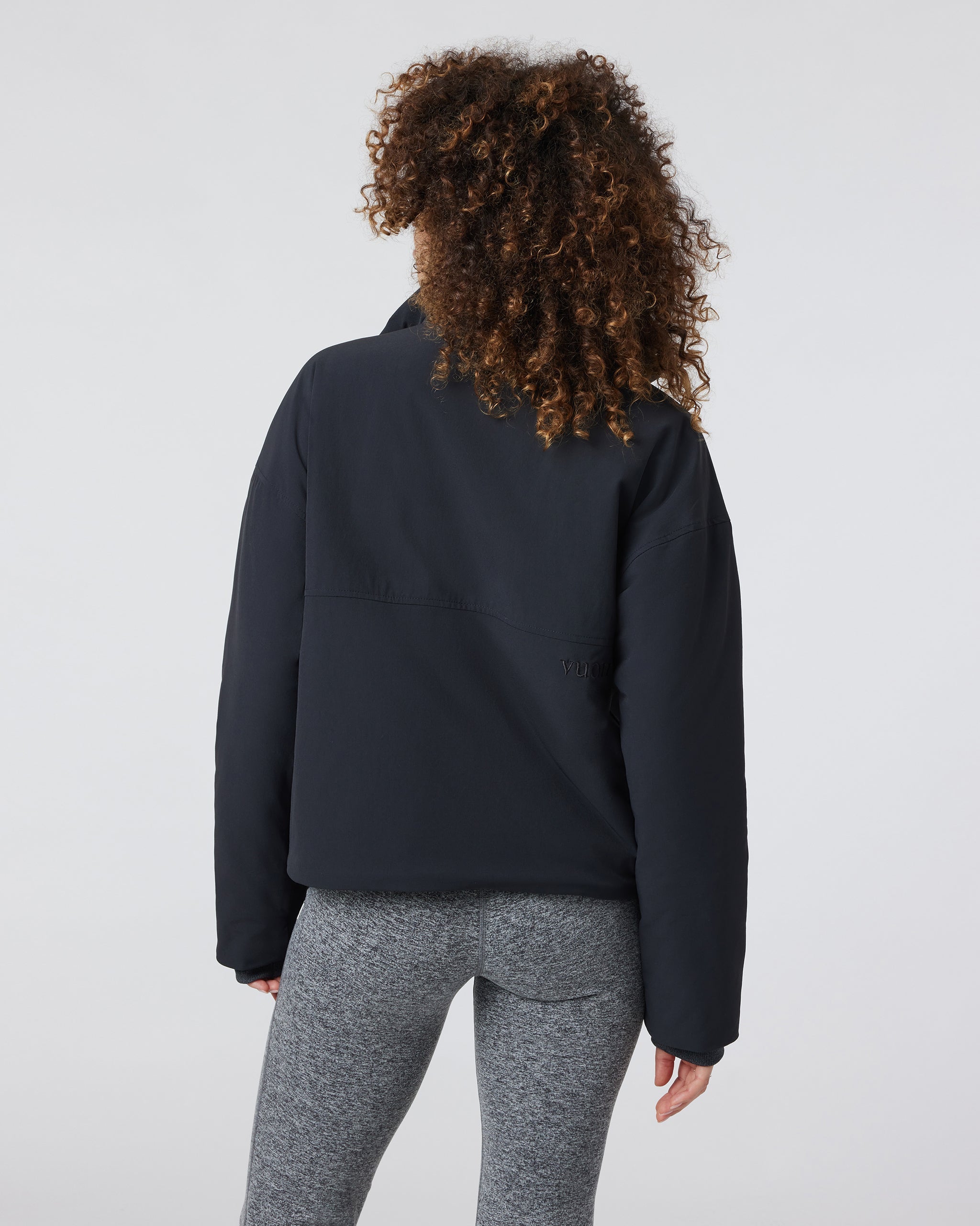 Sky Puffer Jacket | Black