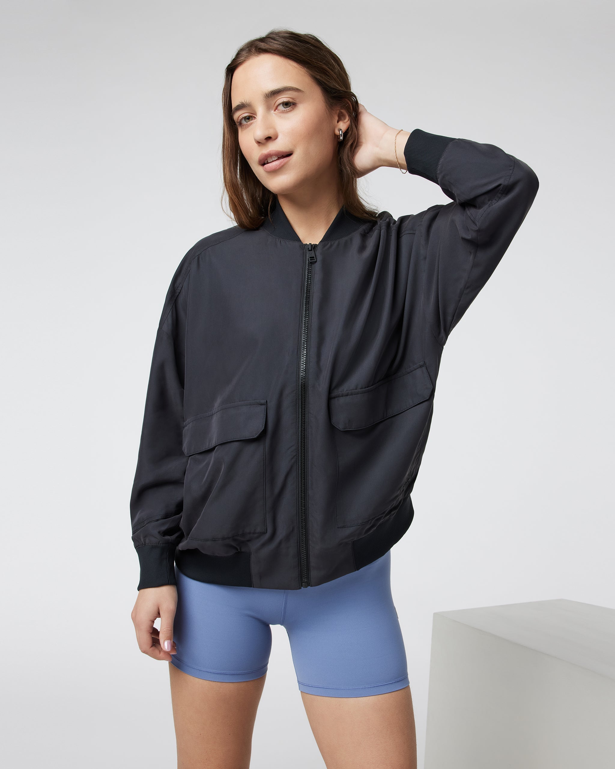 Capri Bomber Jacket | Black