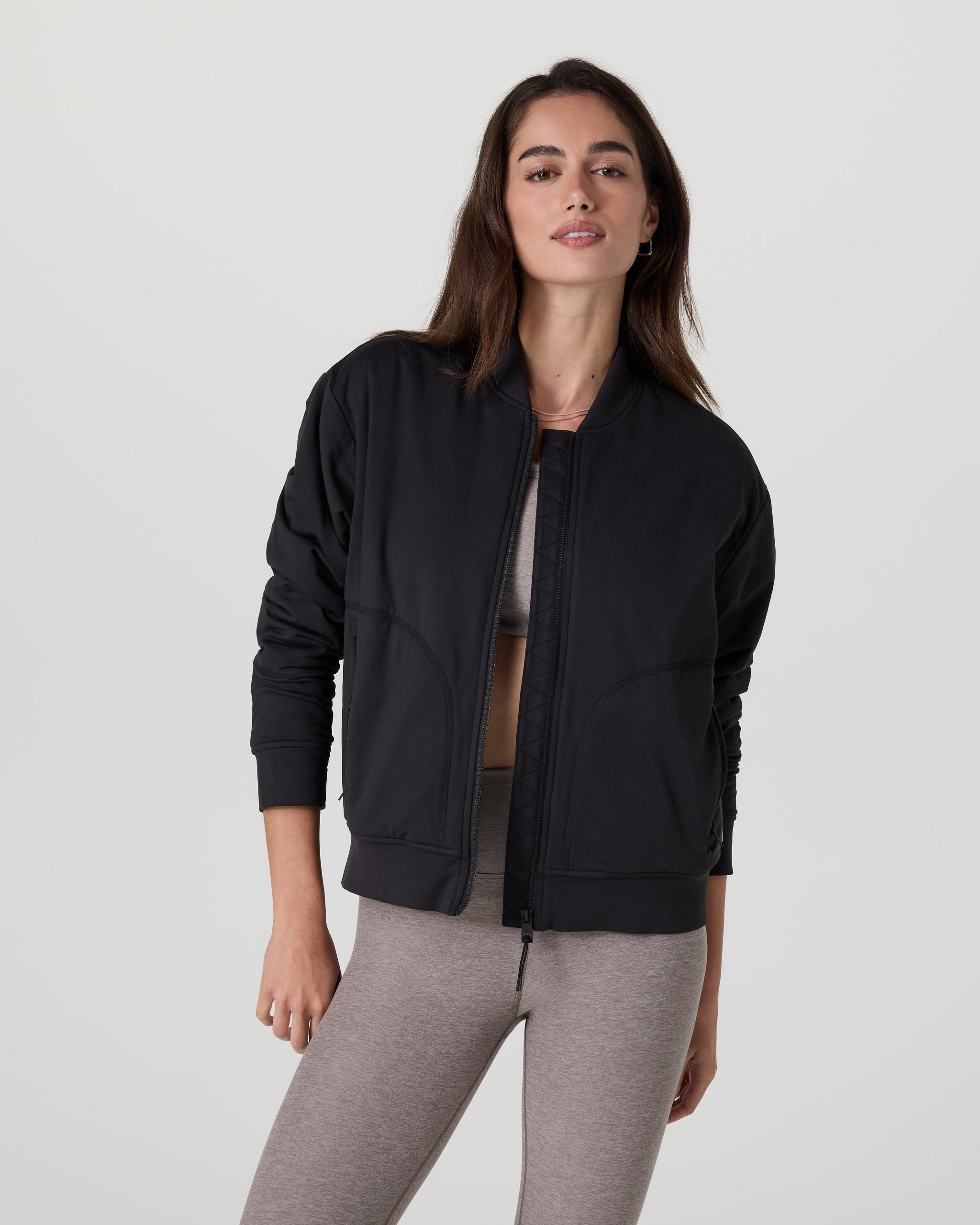 Halo Basin Bomber | Solid Black