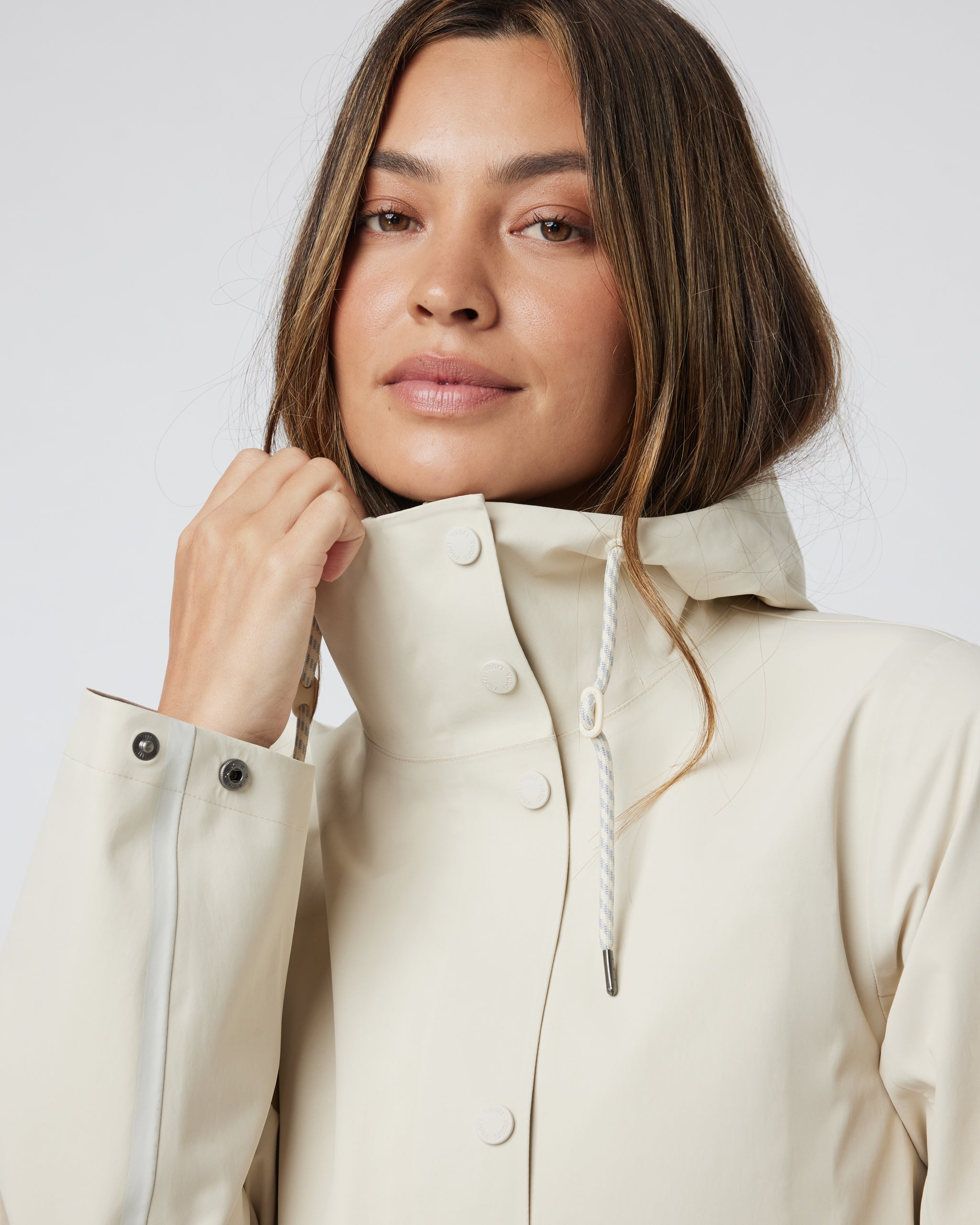 Women's Tuuli Rain Jacket | Bone