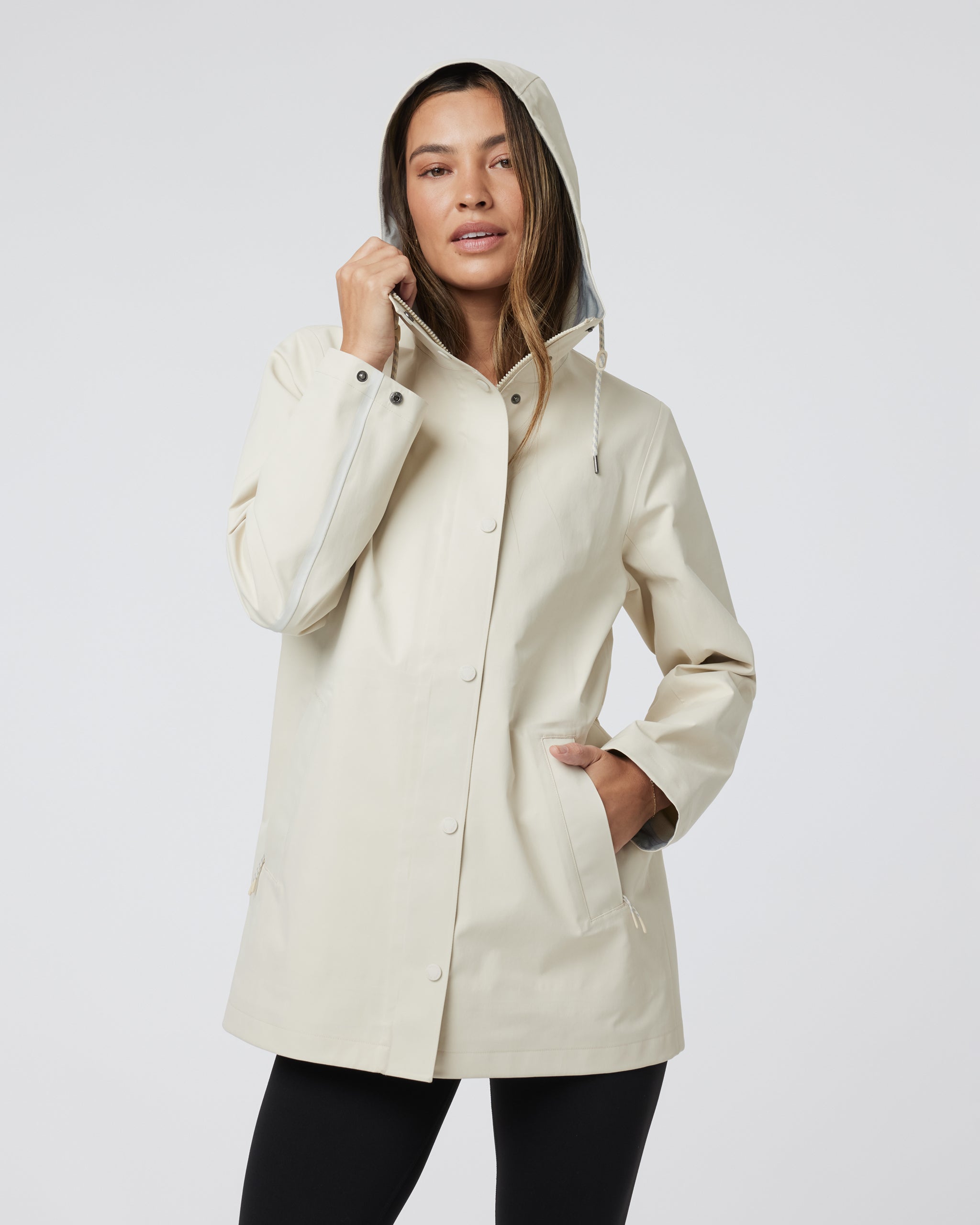 Women's Tuuli Rain Jacket | Bone