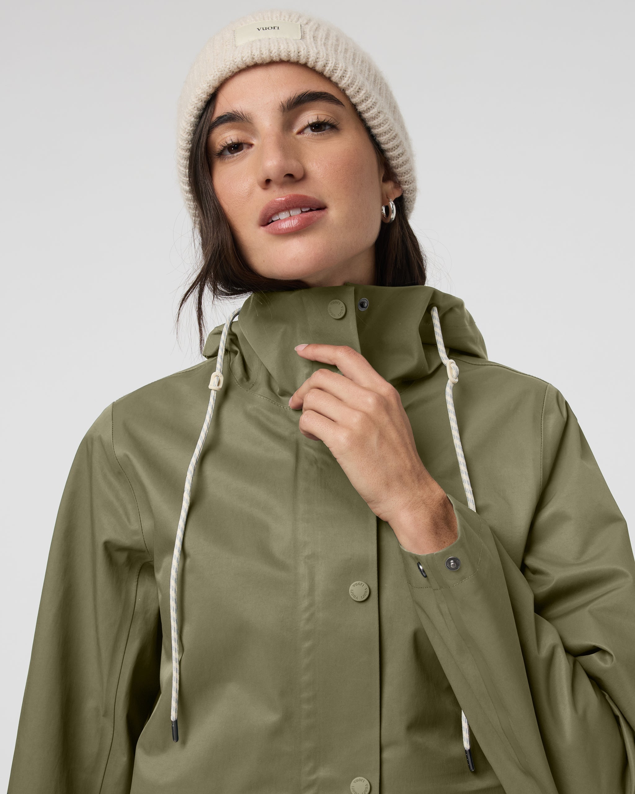 Women's Tuuli Rain Jacket | Dark Metal