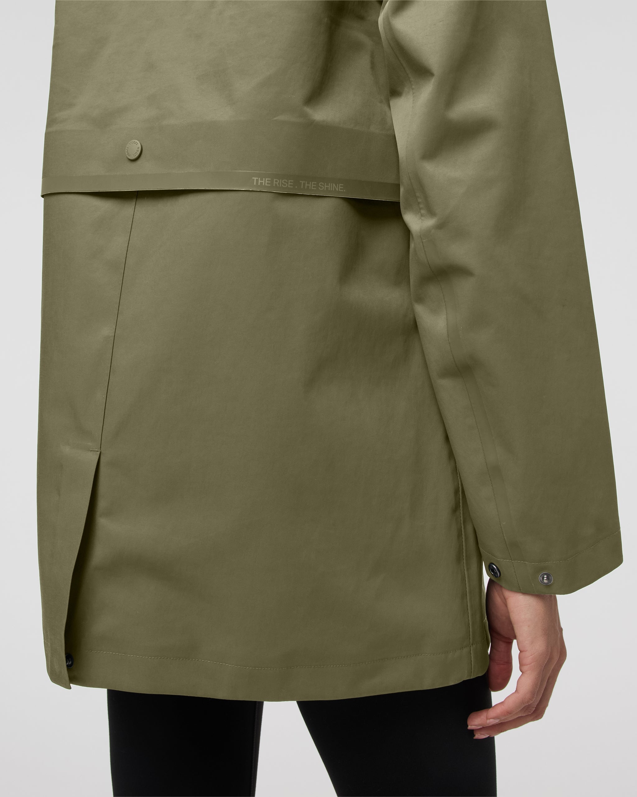 Women's Tuuli Rain Jacket | Dark Metal