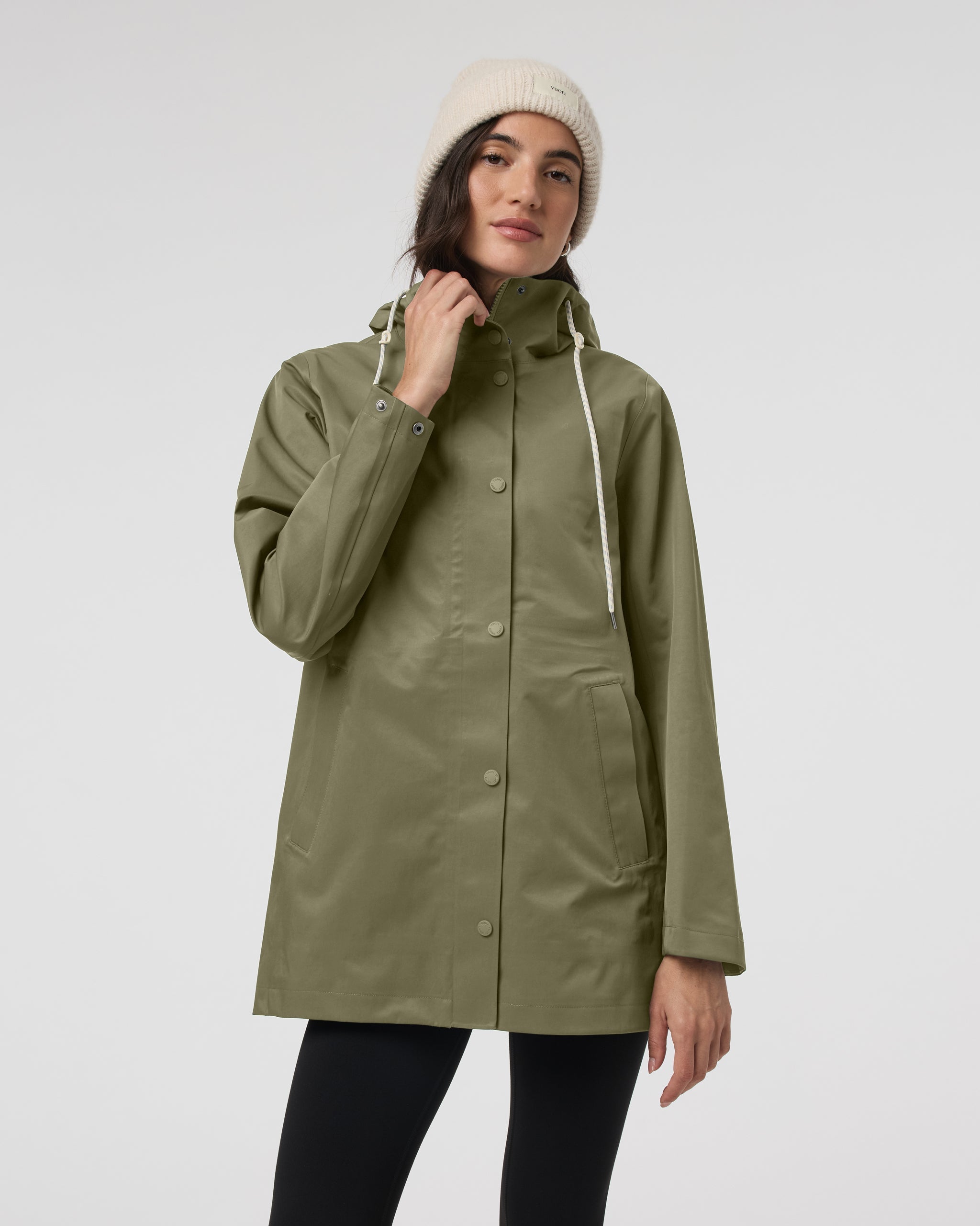 Women's Tuuli Rain Jacket | Dark Metal