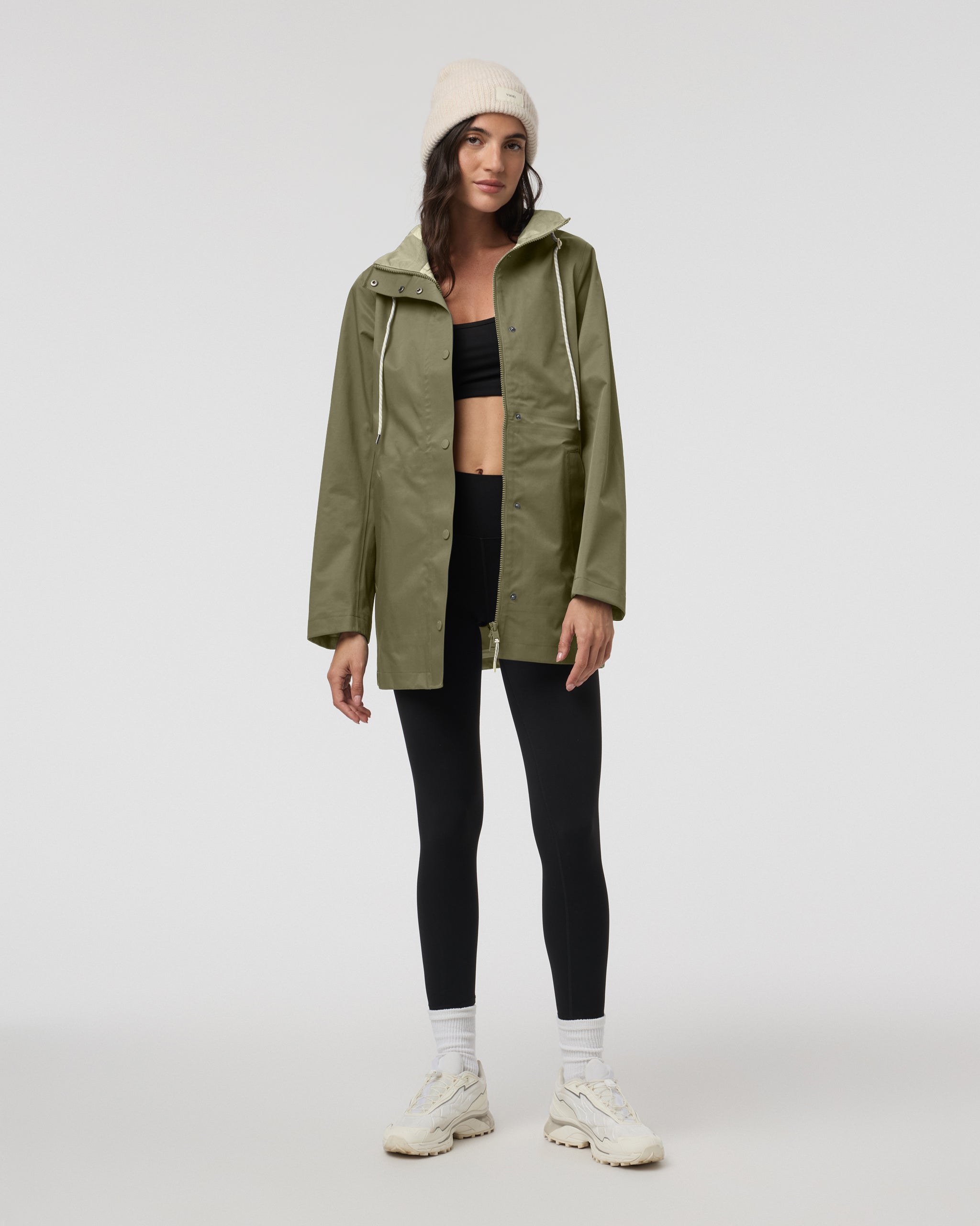 Women's Tuuli Rain Jacket | Dark Metal