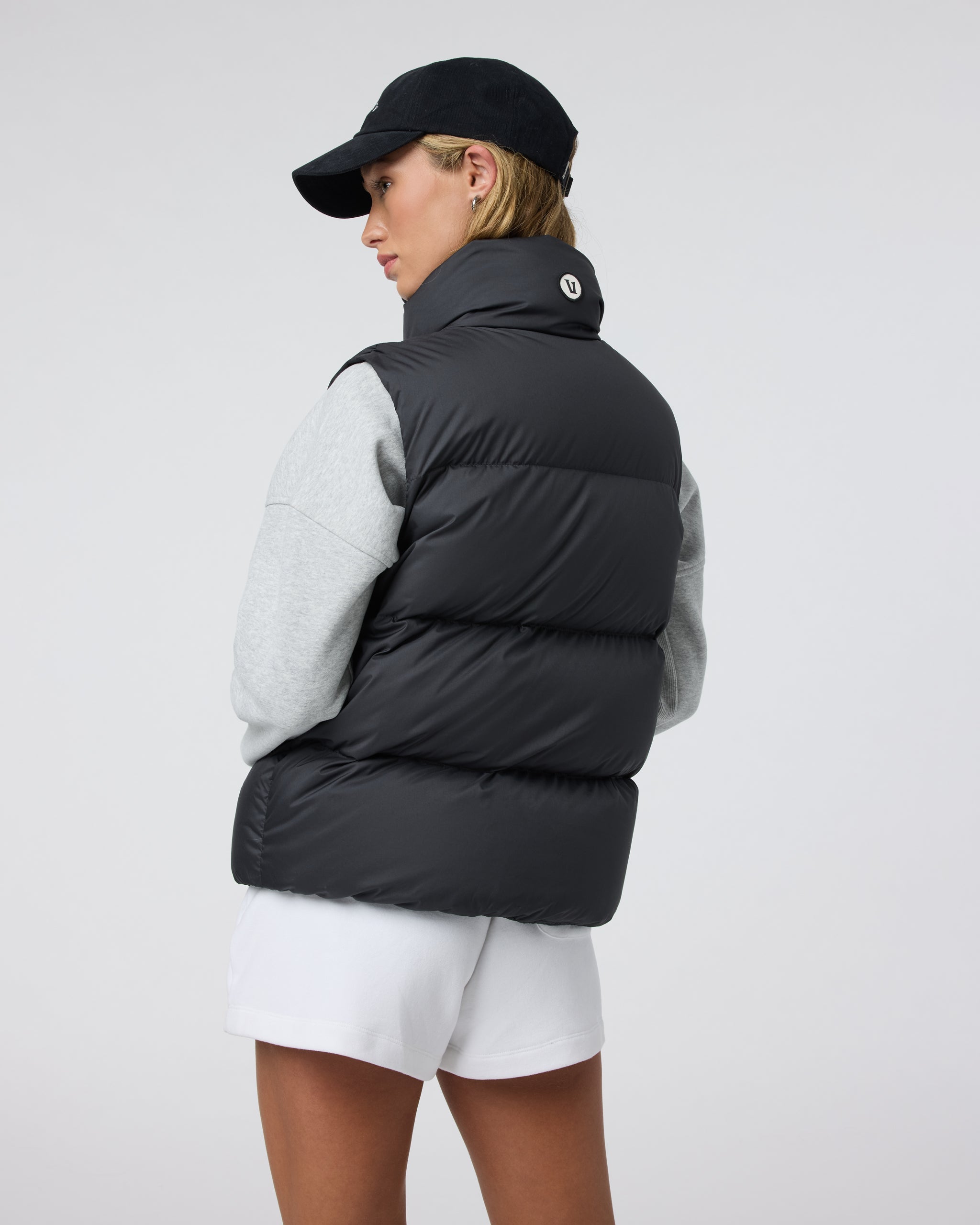 Hillside Down Vest | Black