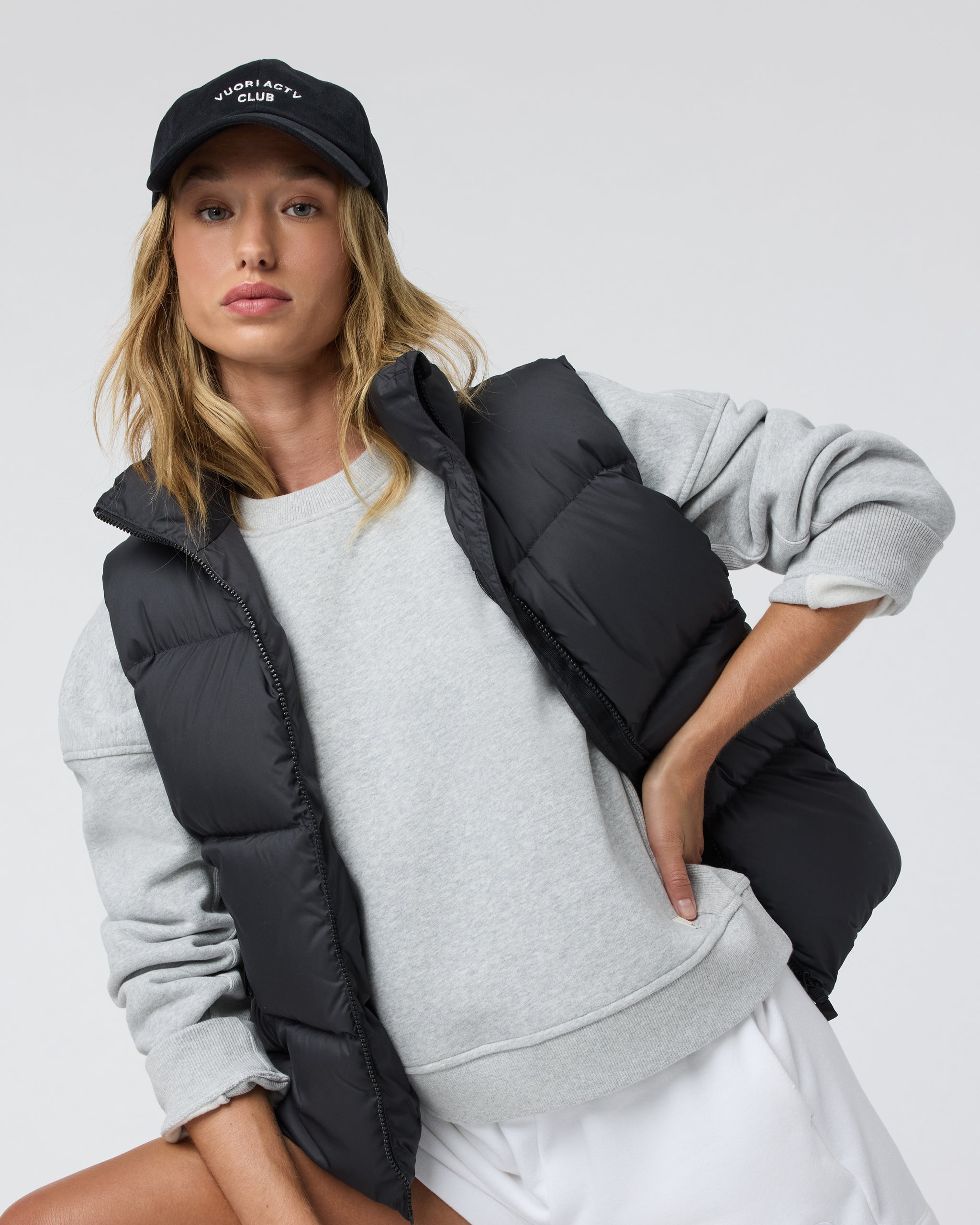 Hillside Down Vest | Black