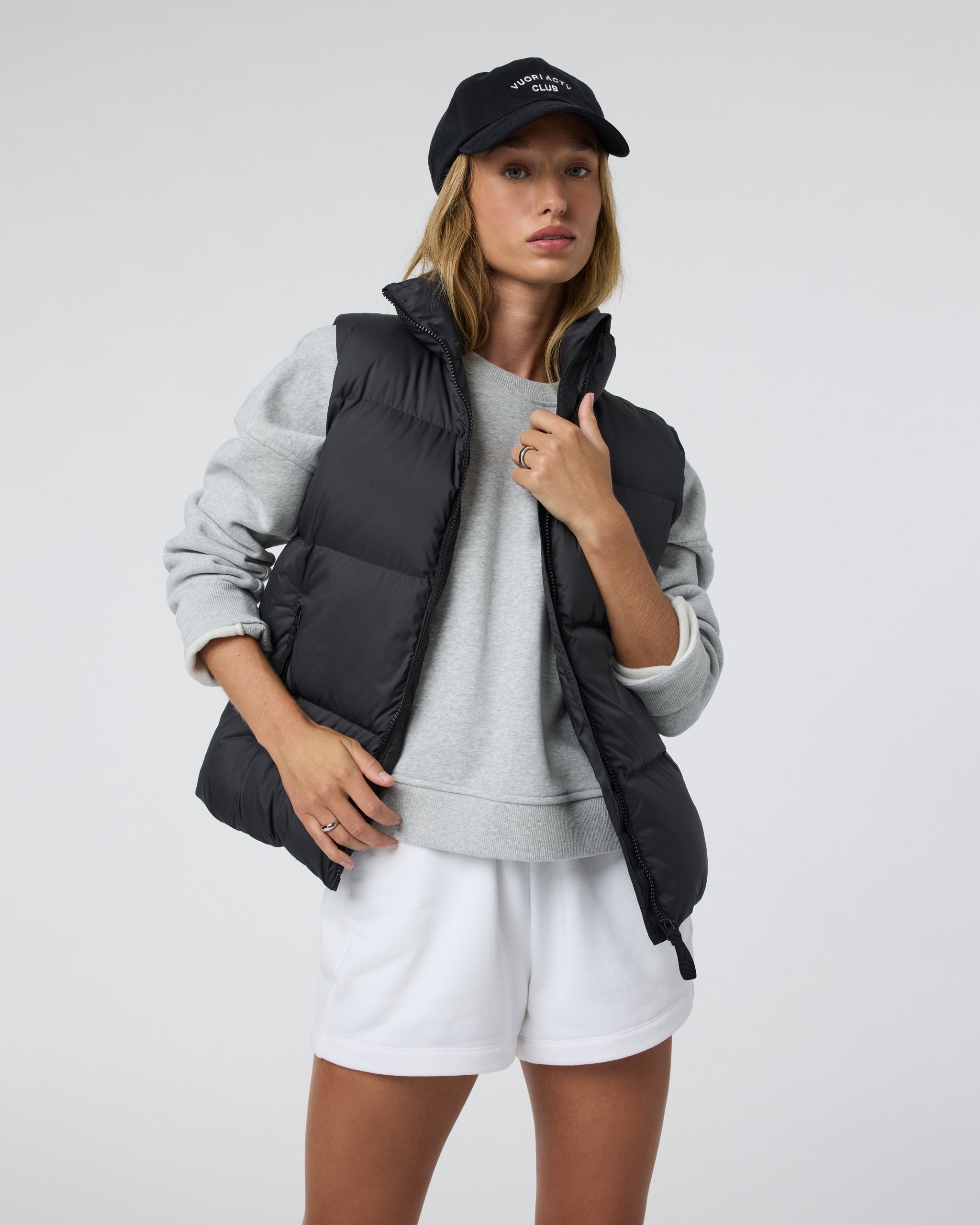 Hillside Down Vest | Black