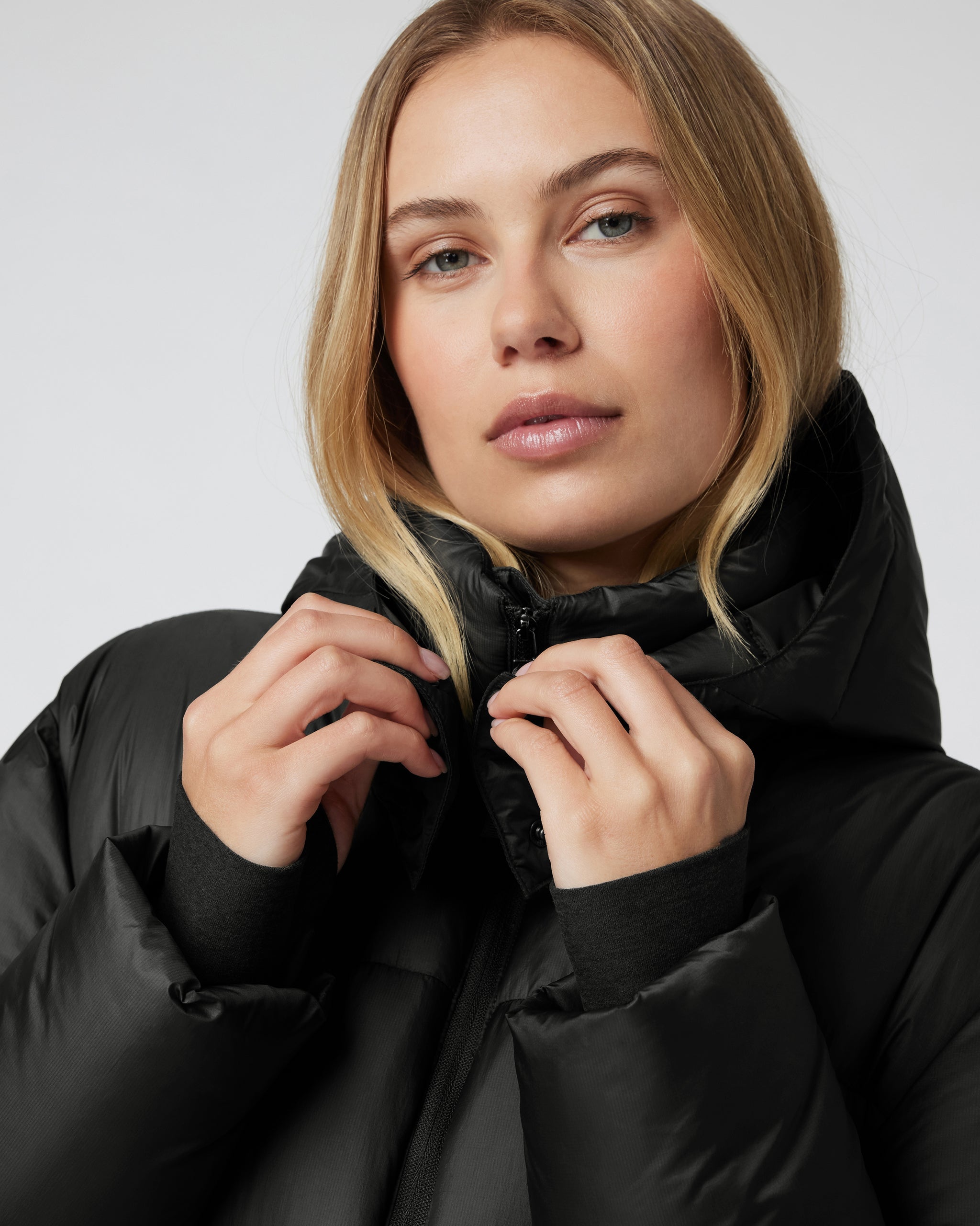 Vail Long Down Jacket | Black