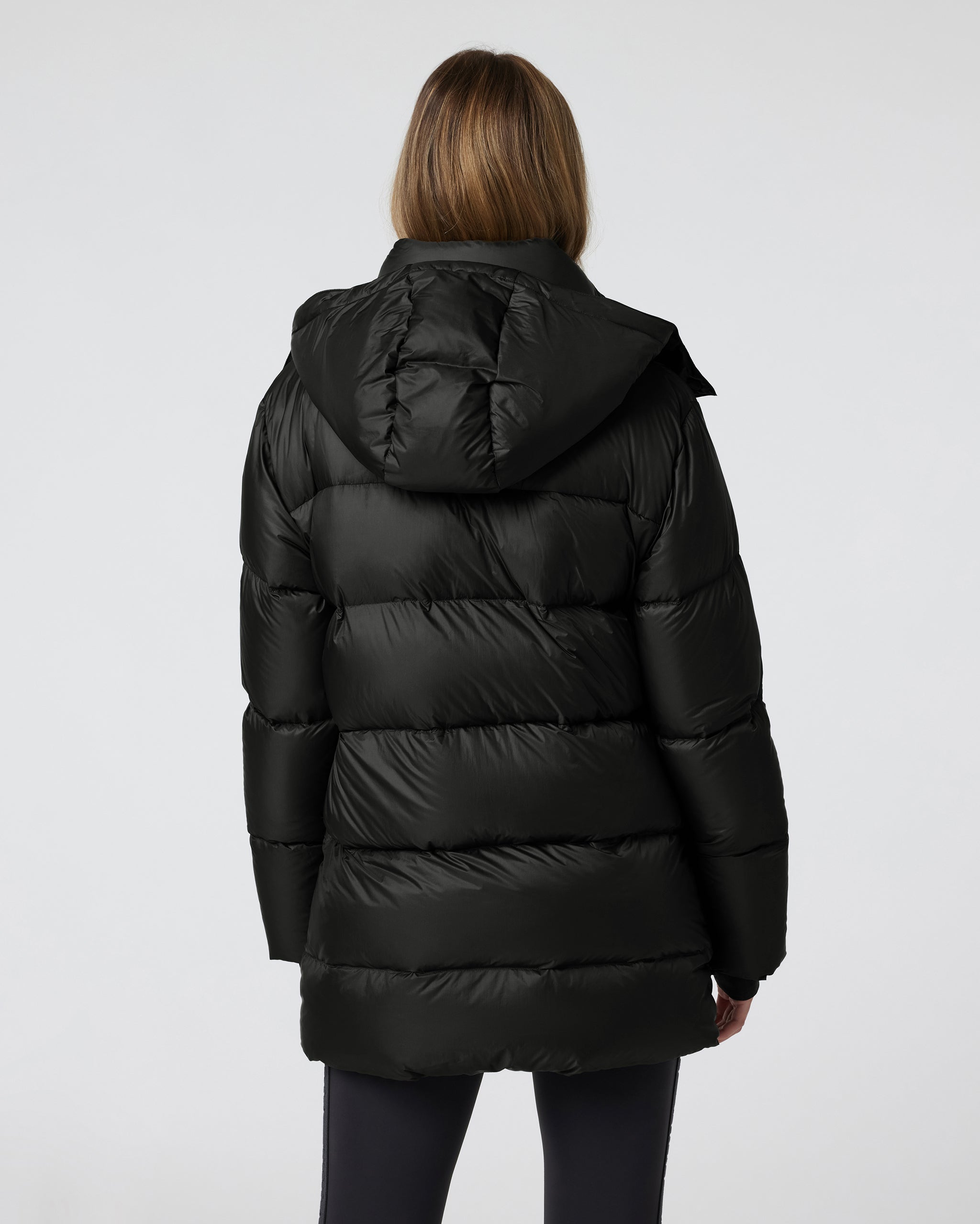 Vail Long Down Jacket | Black