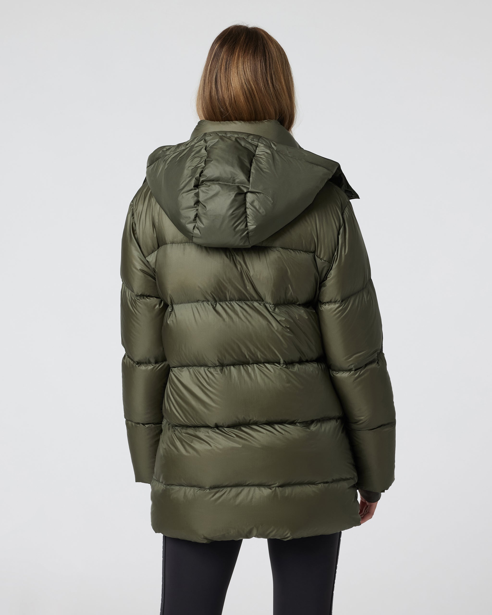 Vail Long Down Jacket | Oregano