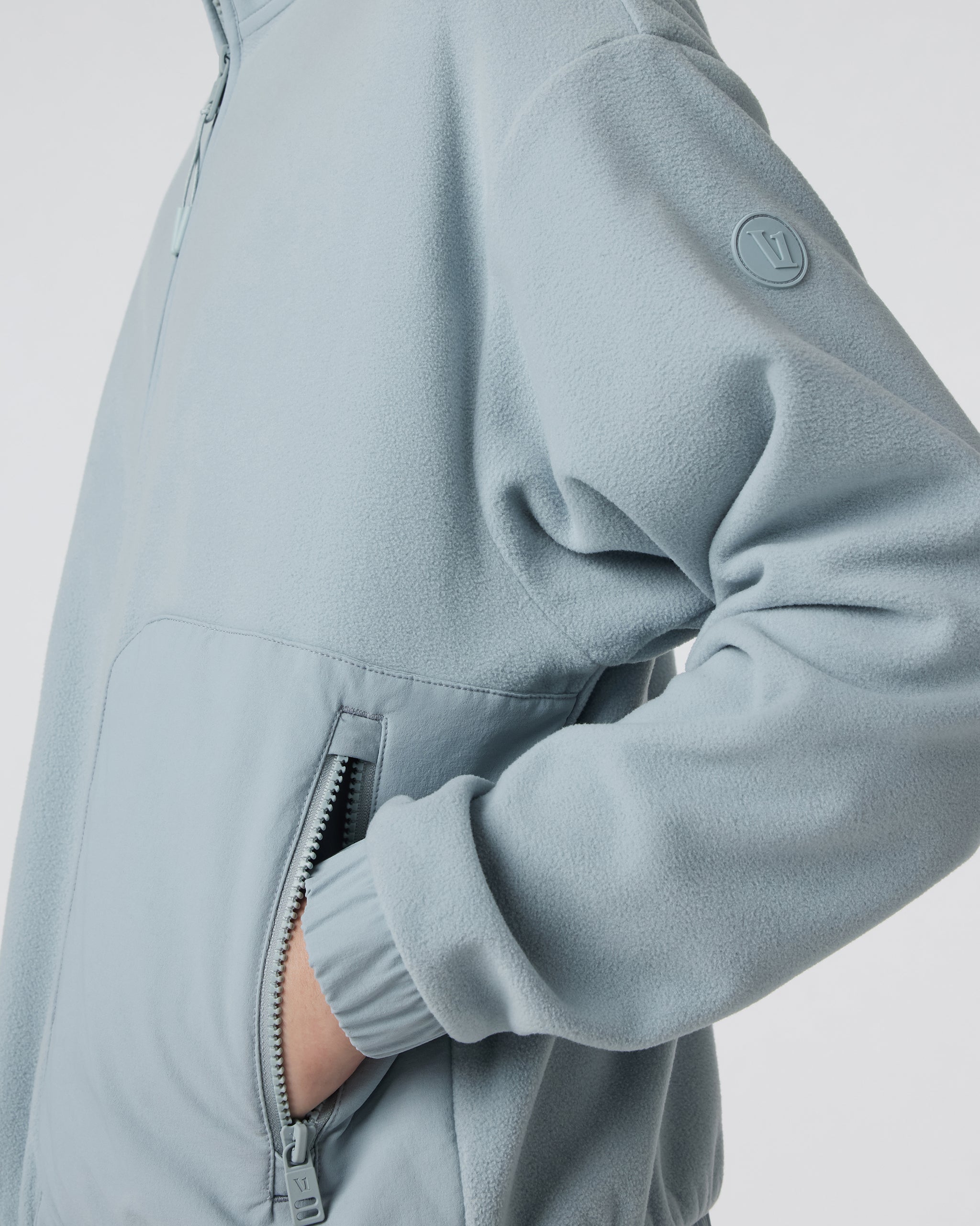 Women's Aspen Half Zip | Chalk Blue