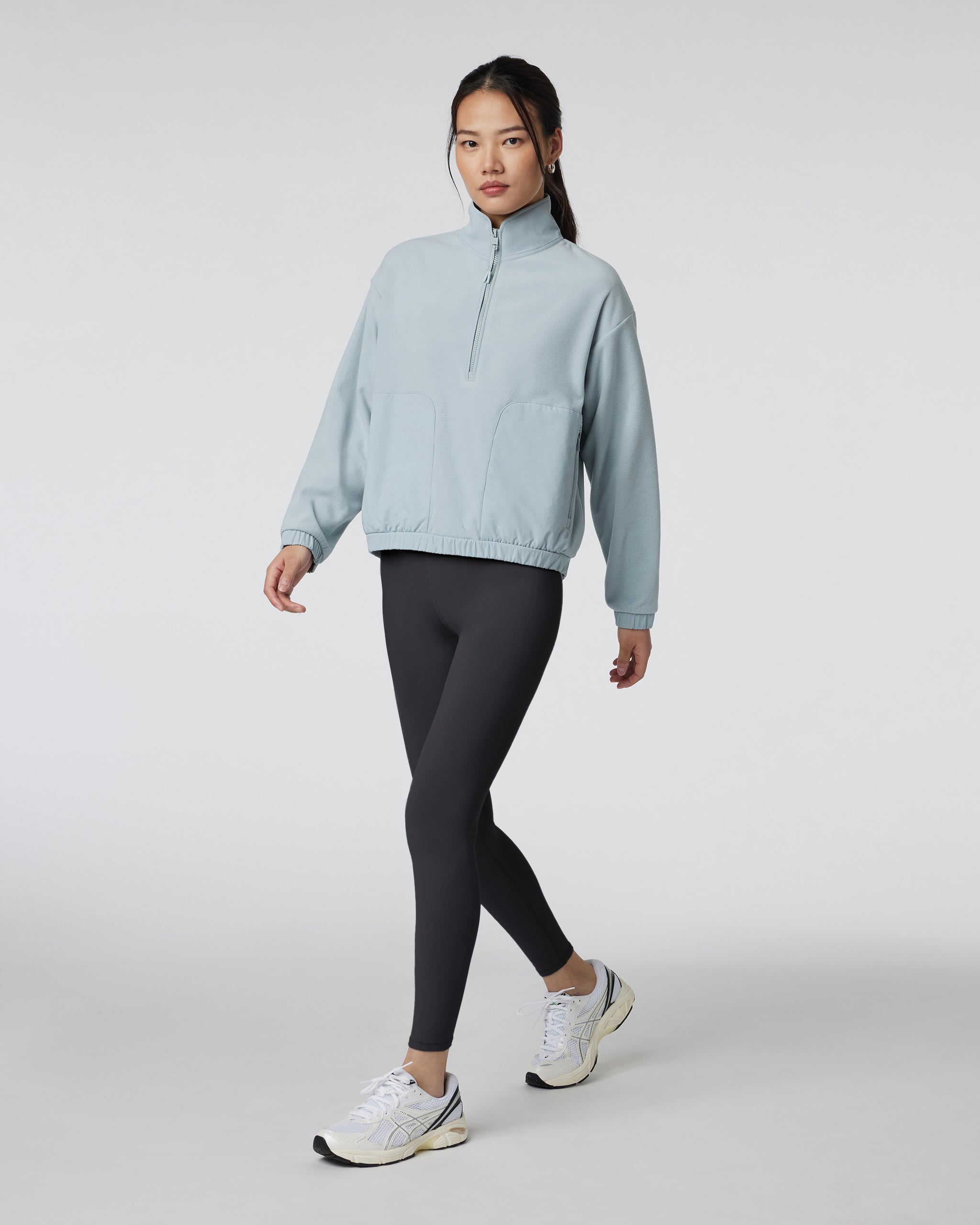 Women's Aspen Half Zip | Chalk Blue