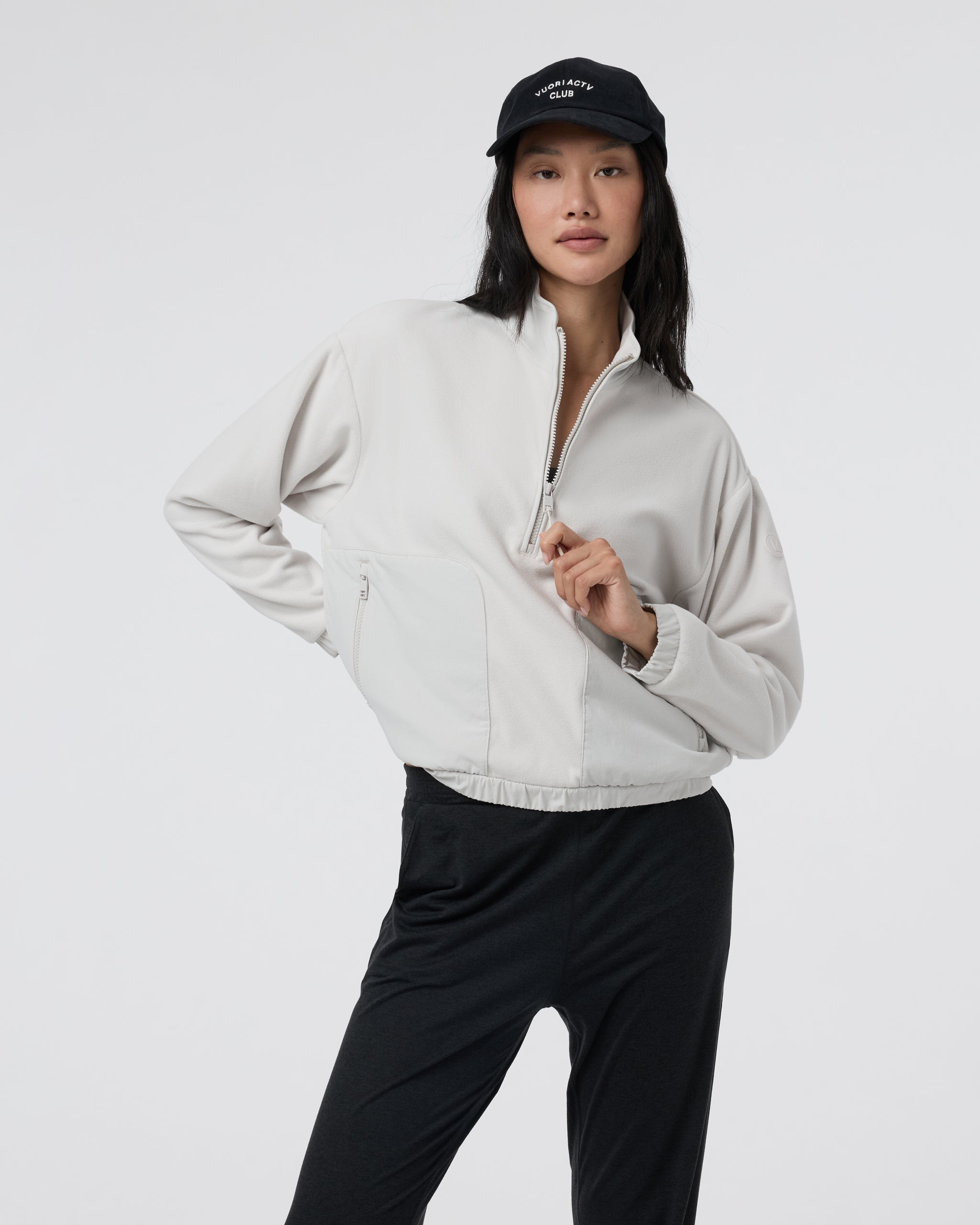 Women's Aspen Half Zip | Salt