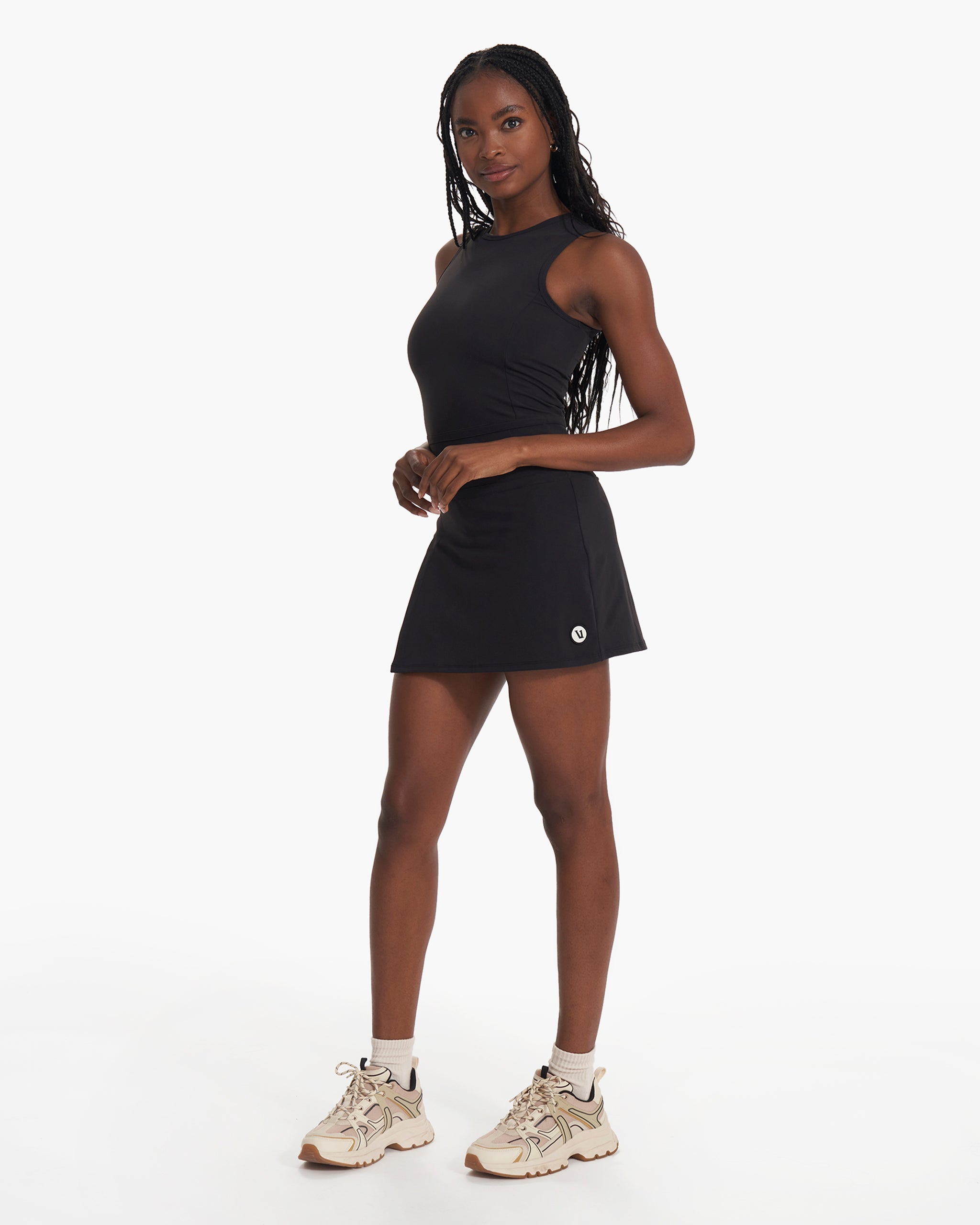 Topspin Dress | Black