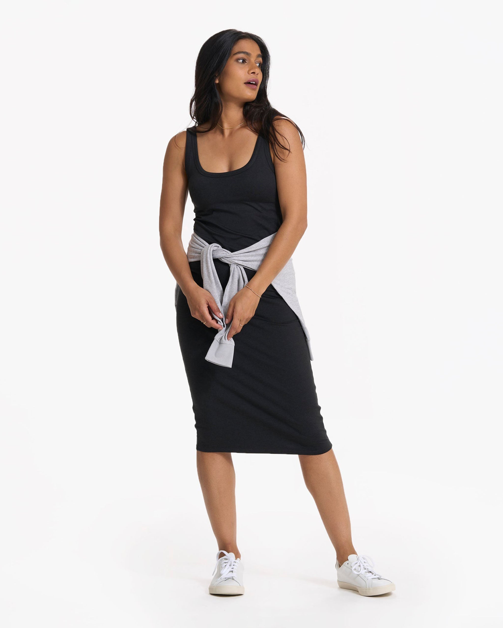 Halo Essential Dress | Black Heather