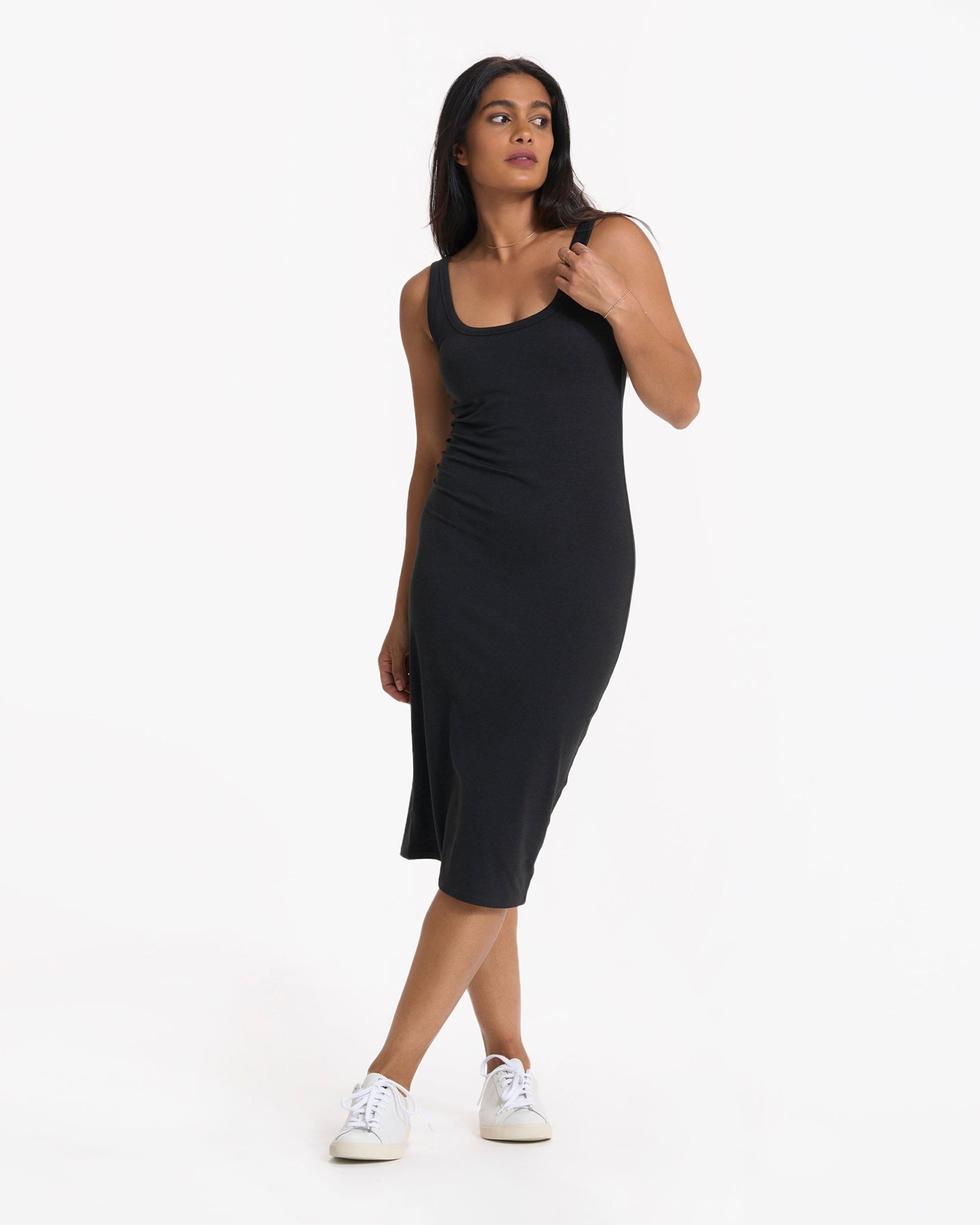 Halo Essential Dress | Black Heather