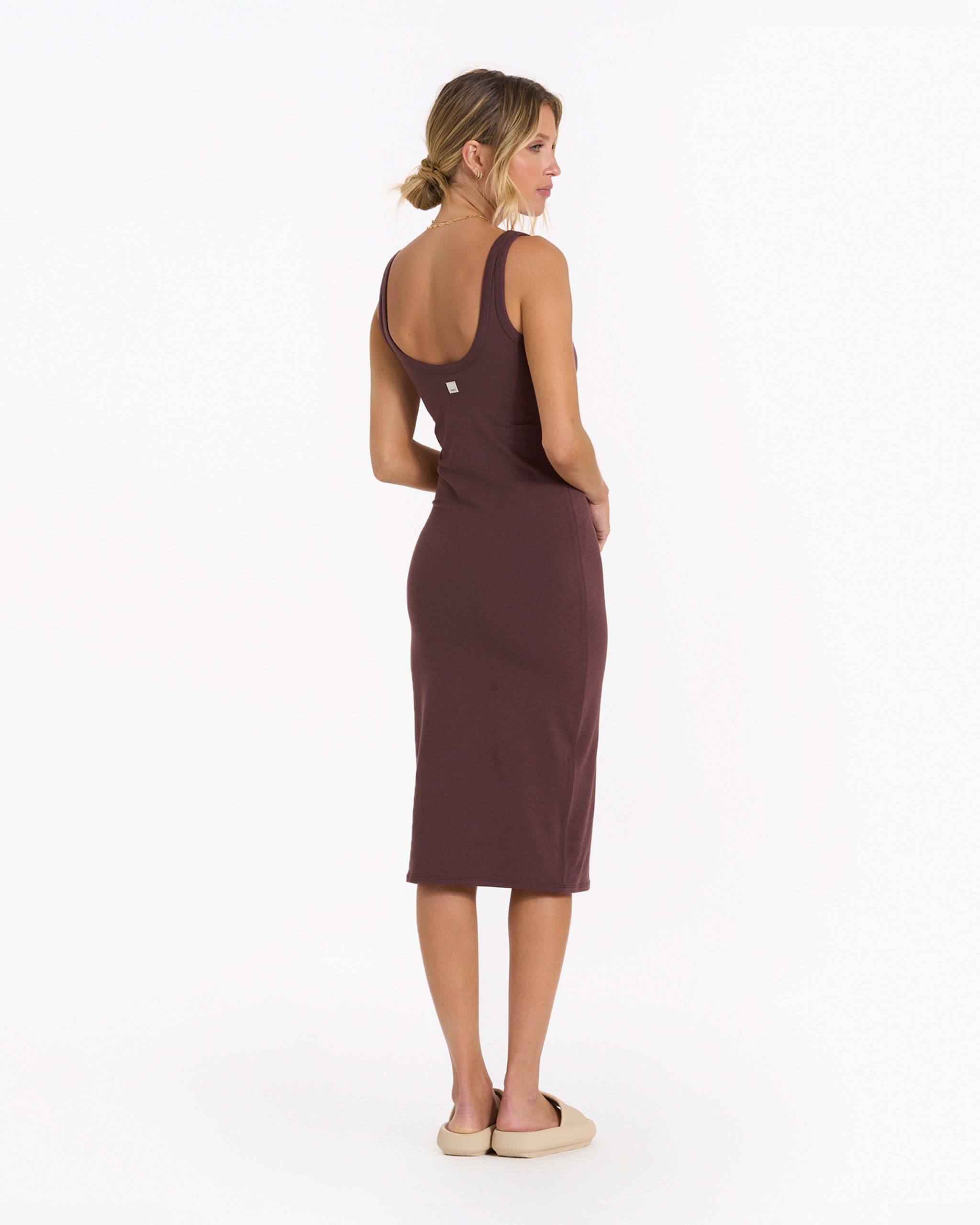 Halo Essential Dress | Chestnut Heather