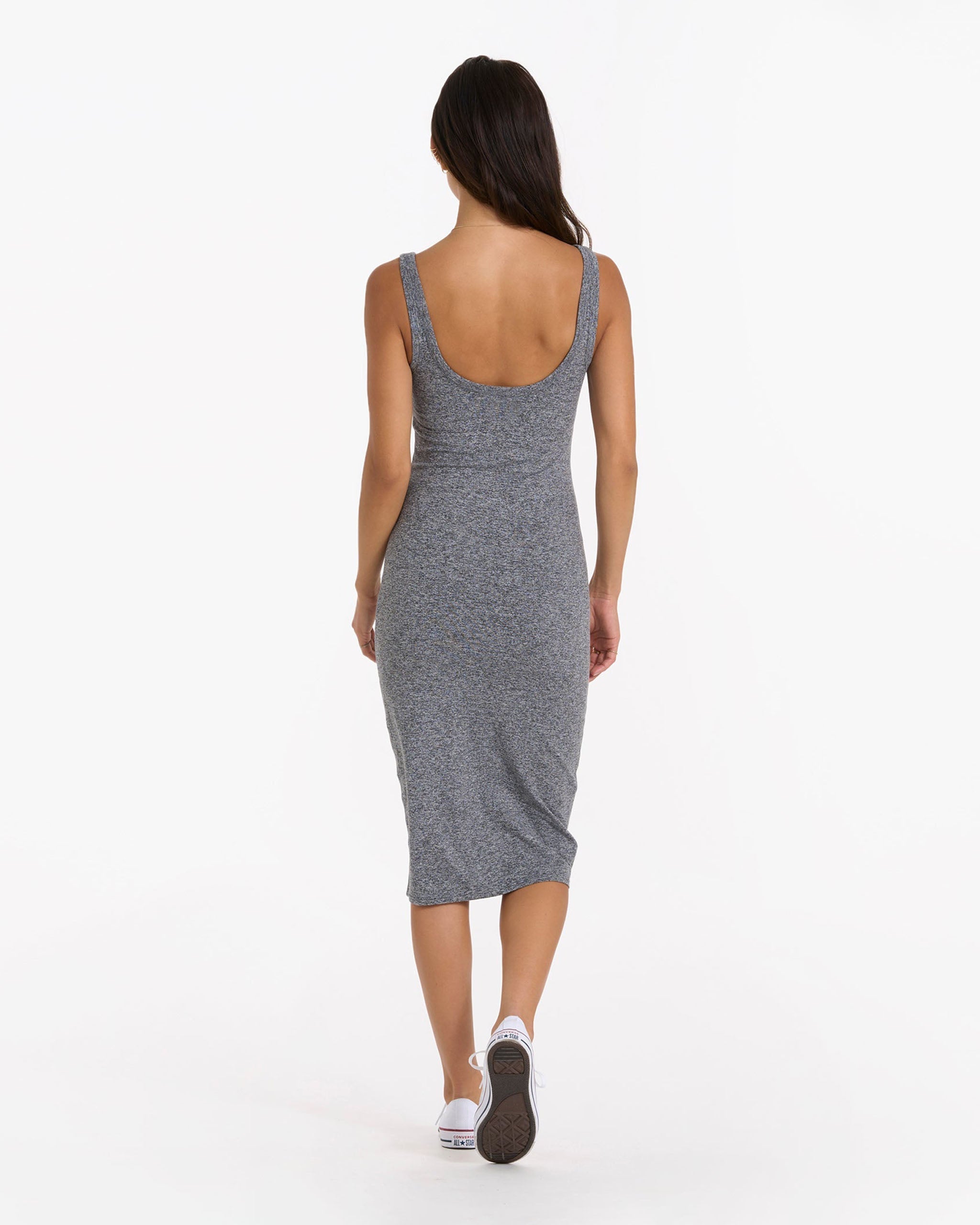 Halo Essential Dress | Heather Grey