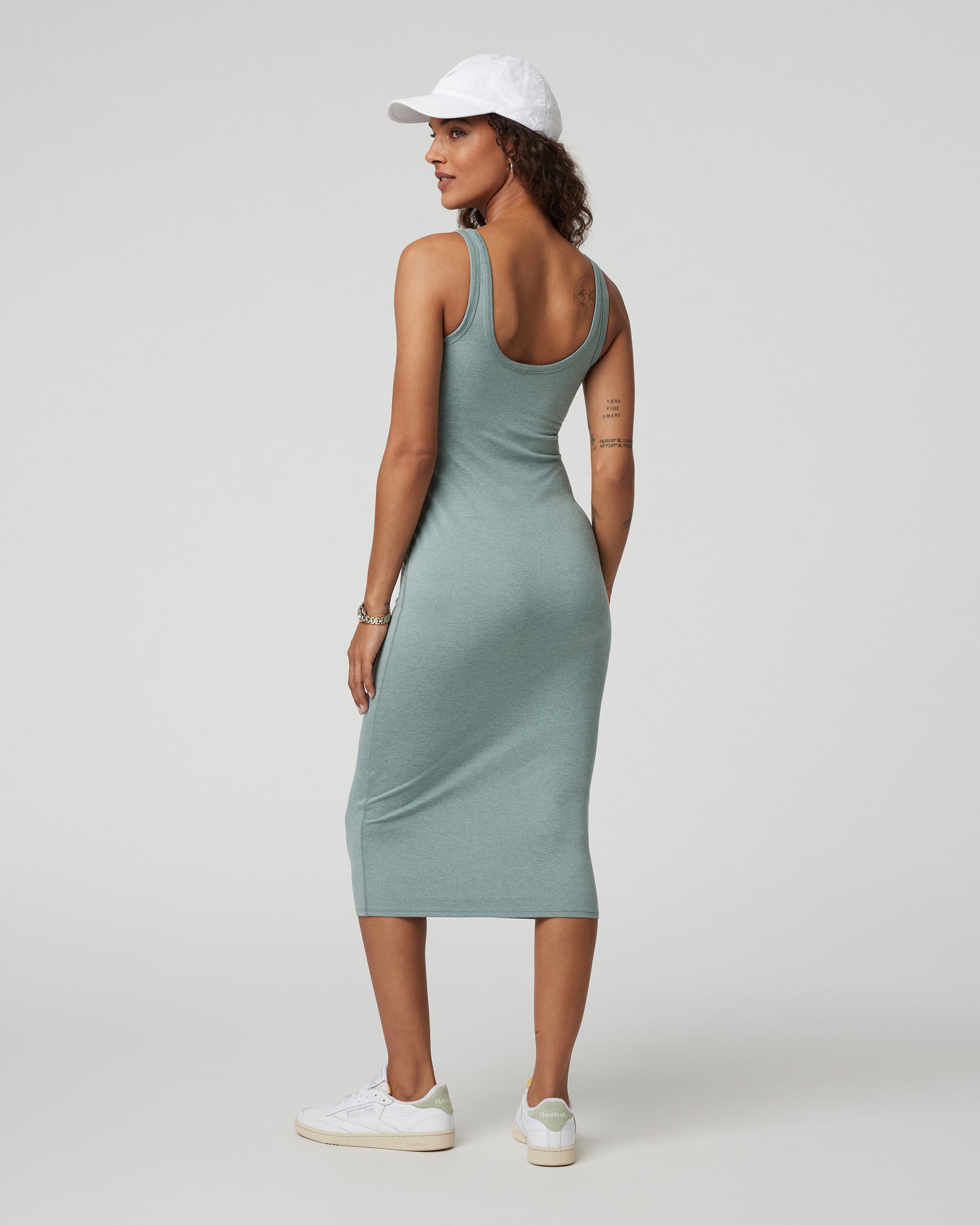 Halo Essential Dress | Vintage Pistachio Heather