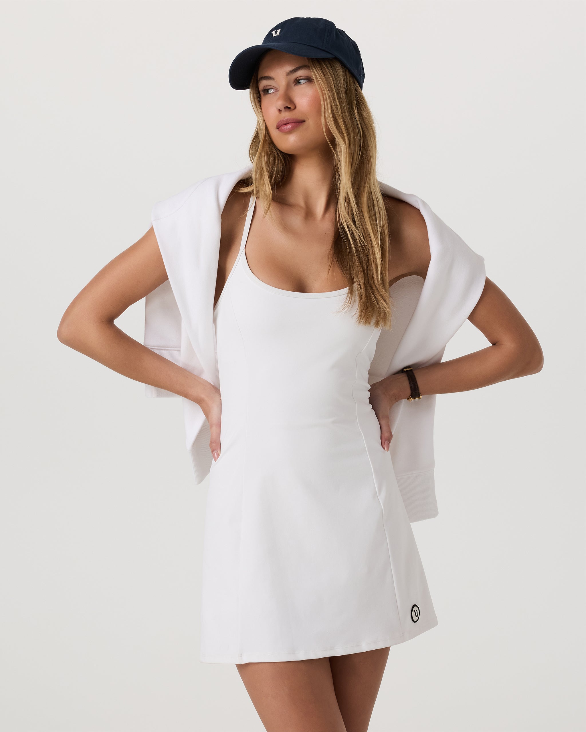 One Shot Tennis Dress | White