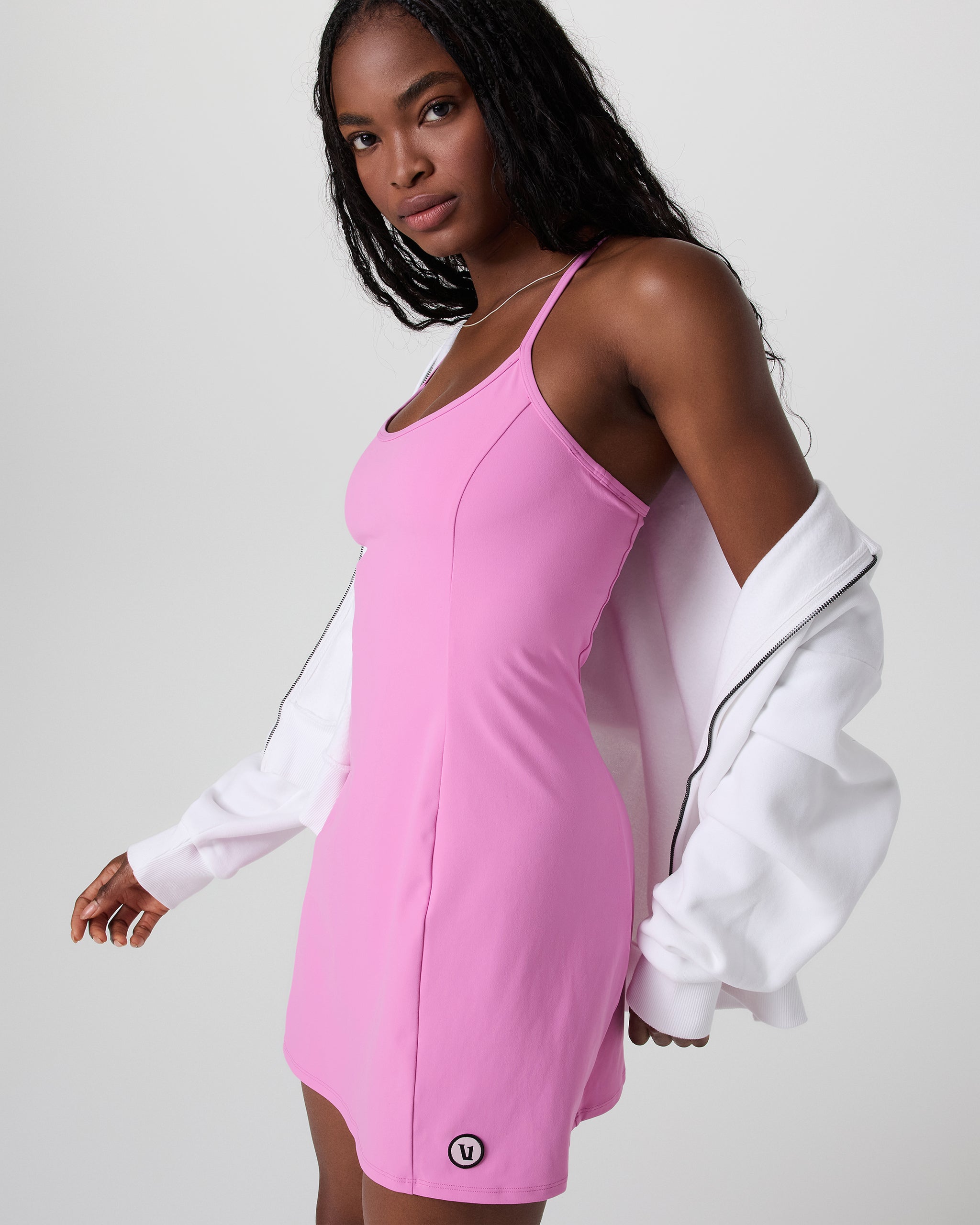 One Shot Tennis Dress | Azalea Pink