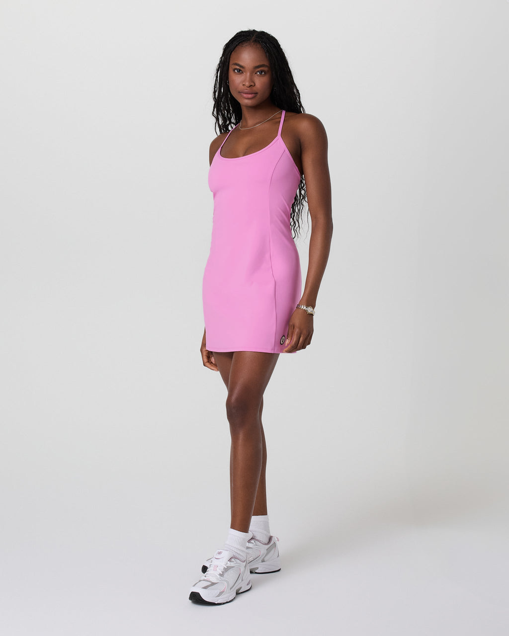 One Shot Tennis Dress | Azalea Pink