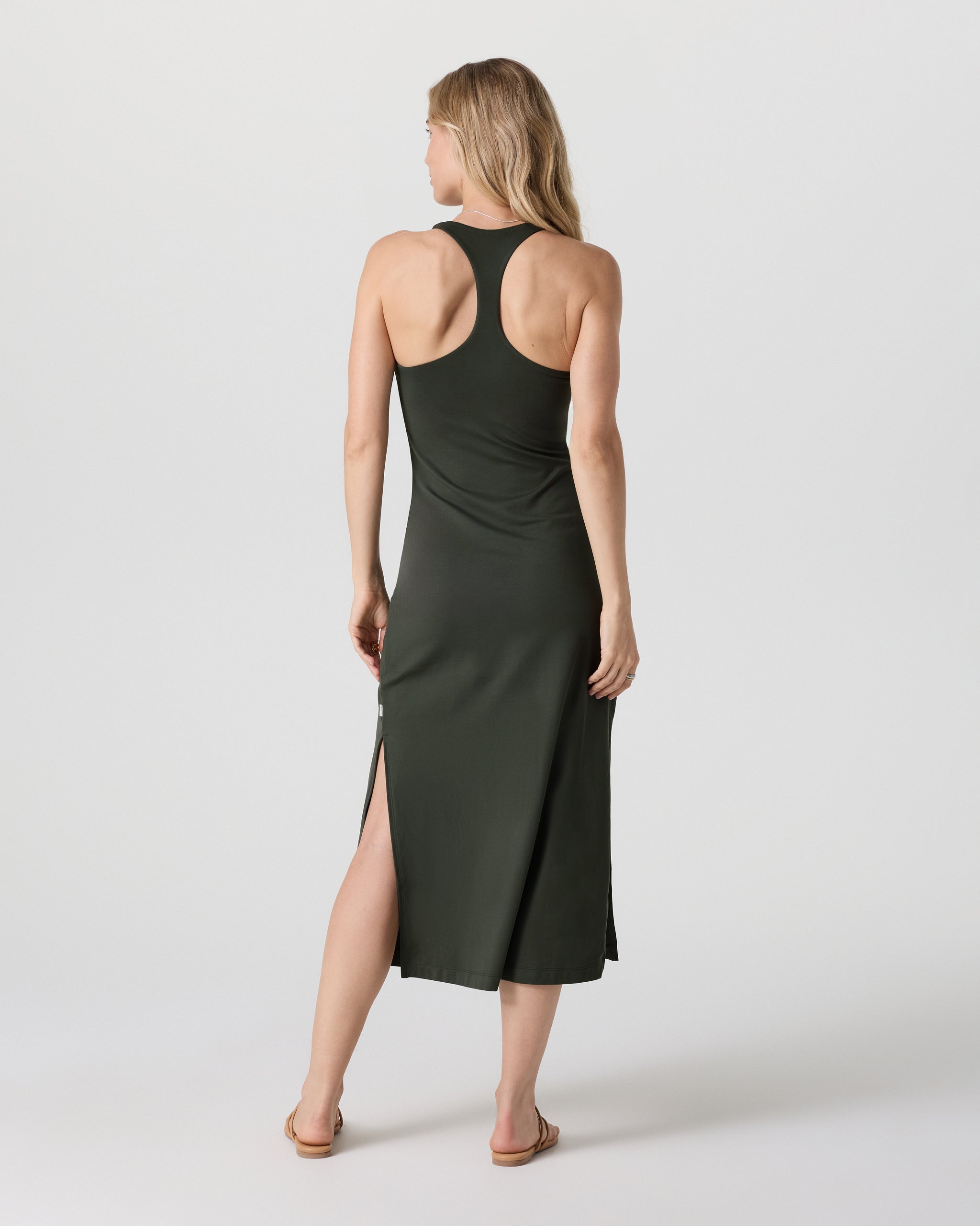 Halo Racerback Dress | Kale