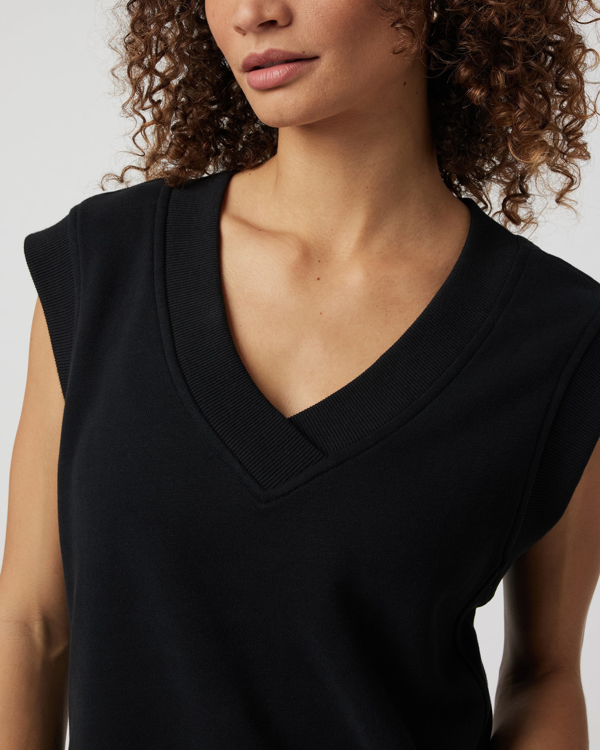 Sedona Vest Dress | Black