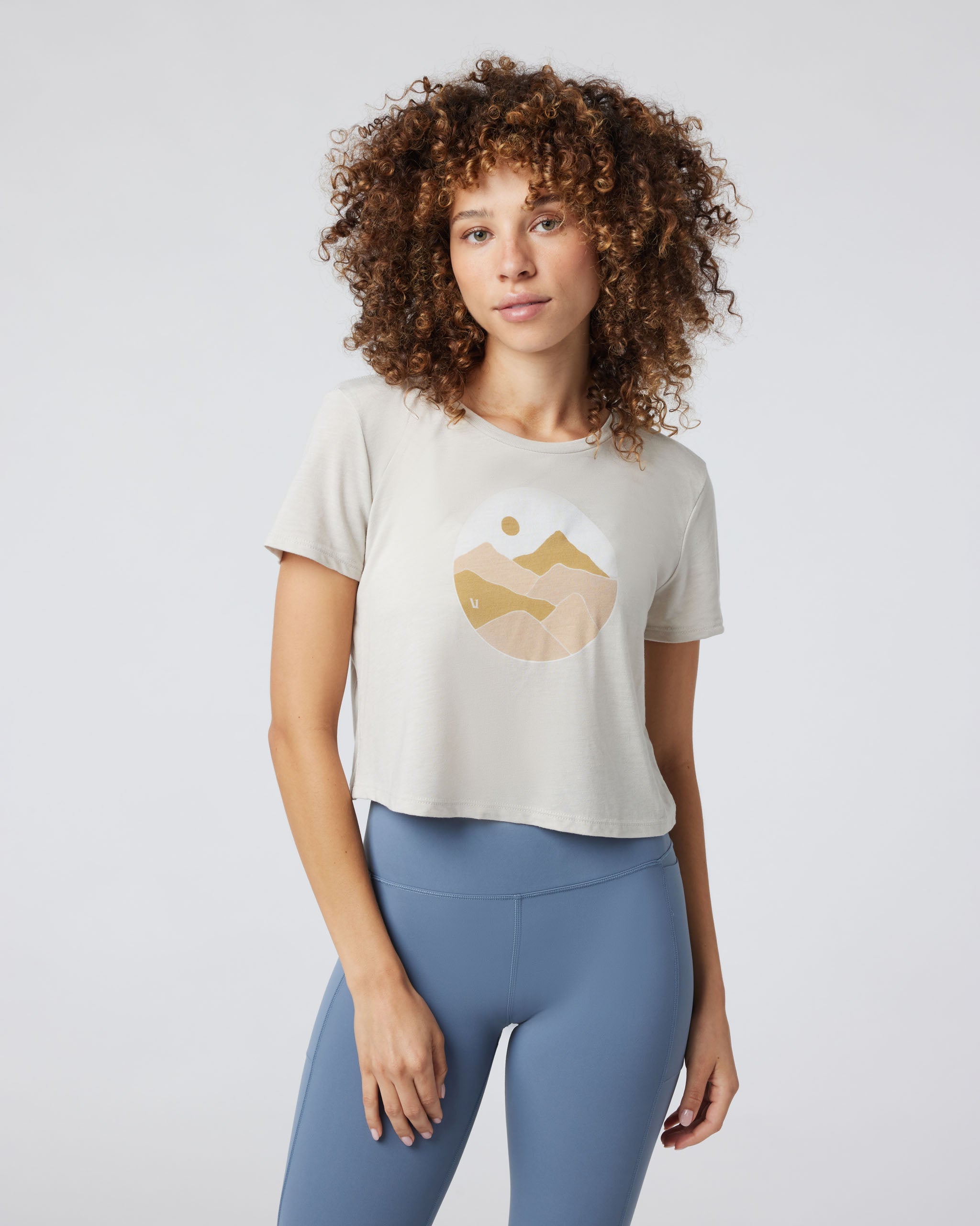 Landscapes Tee | Heather Dust