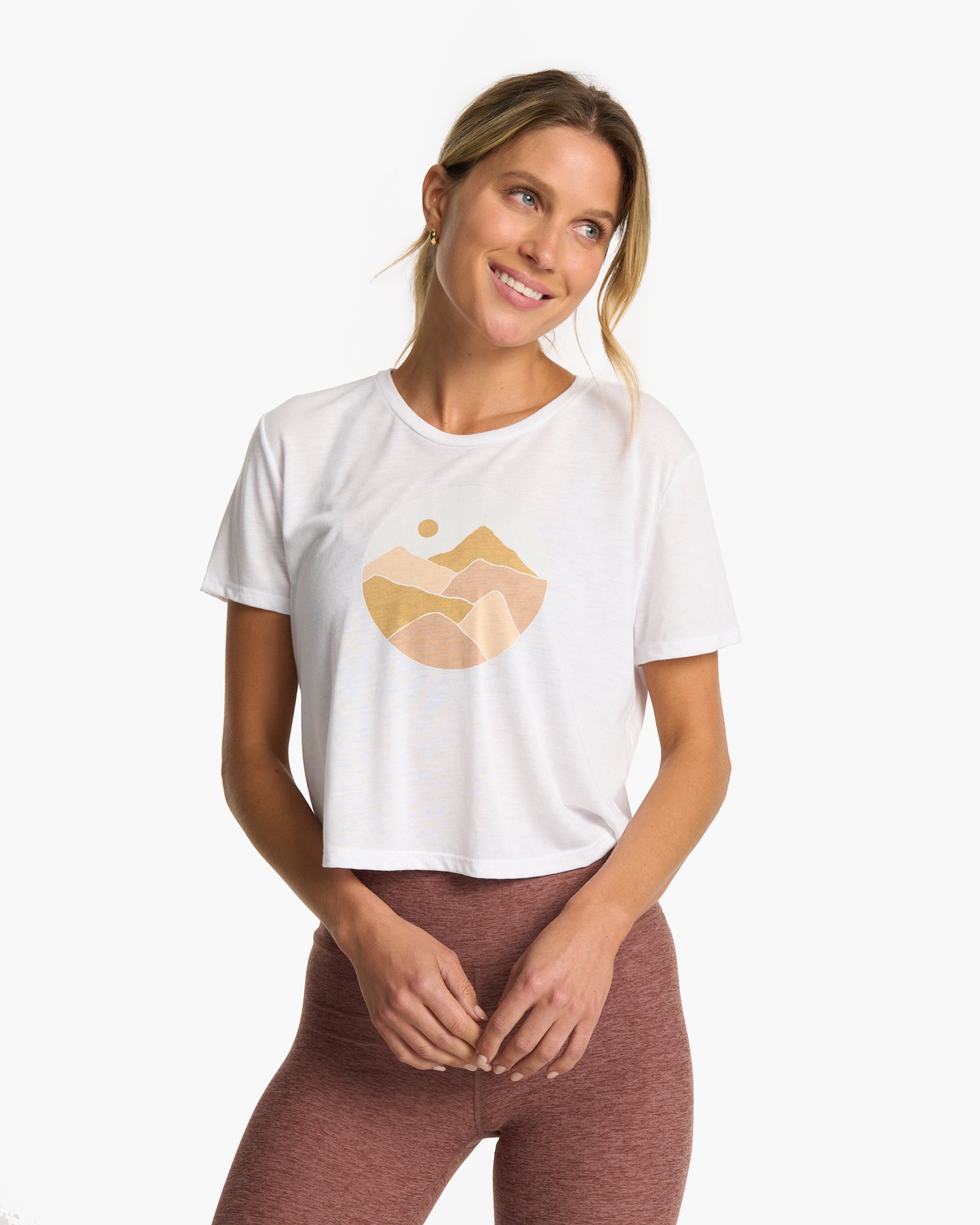 Women's Landscapes Tee | White