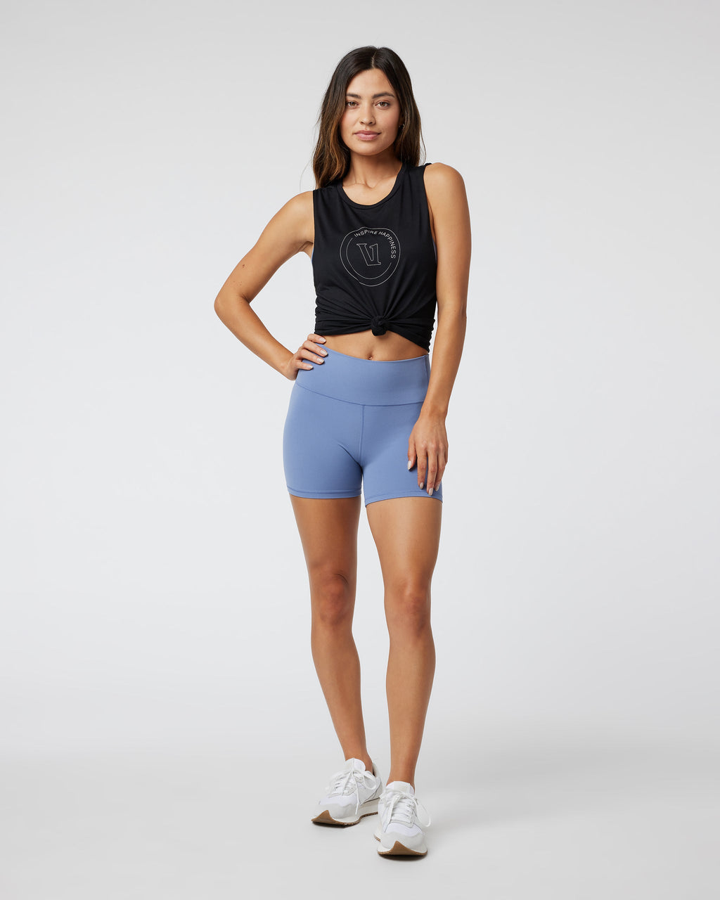 Inspire Happiness Tank | Black