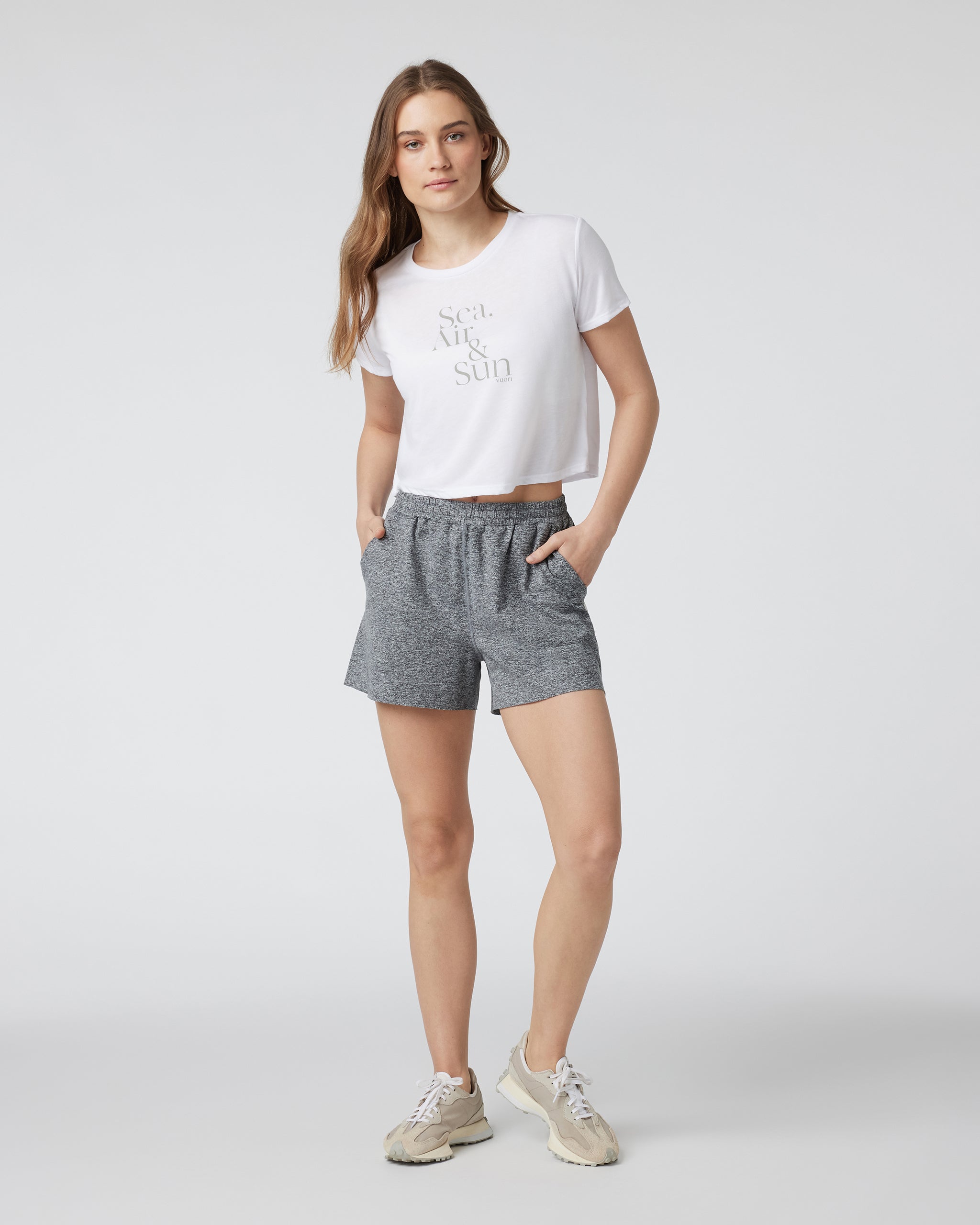 Sea Air and Sun Tee | White