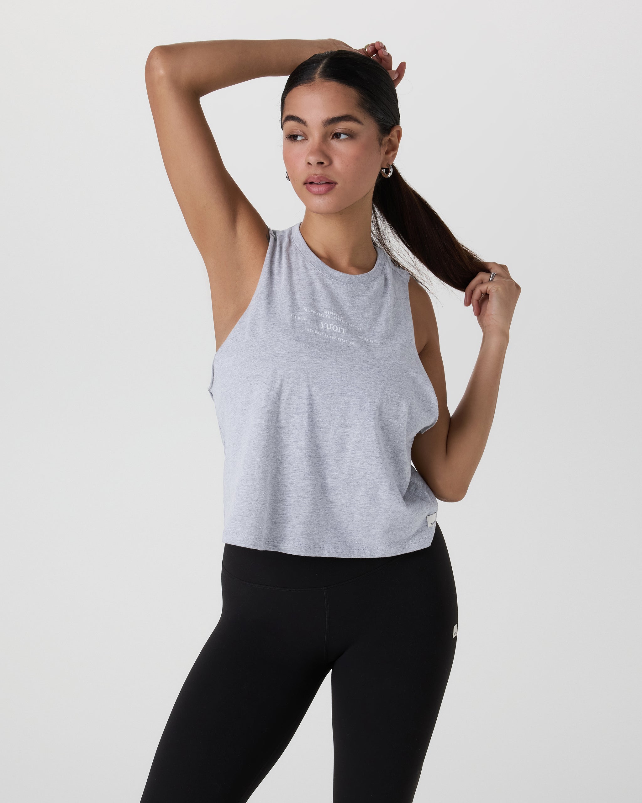 Coastal Lifestyle Tank | Heather Grey
